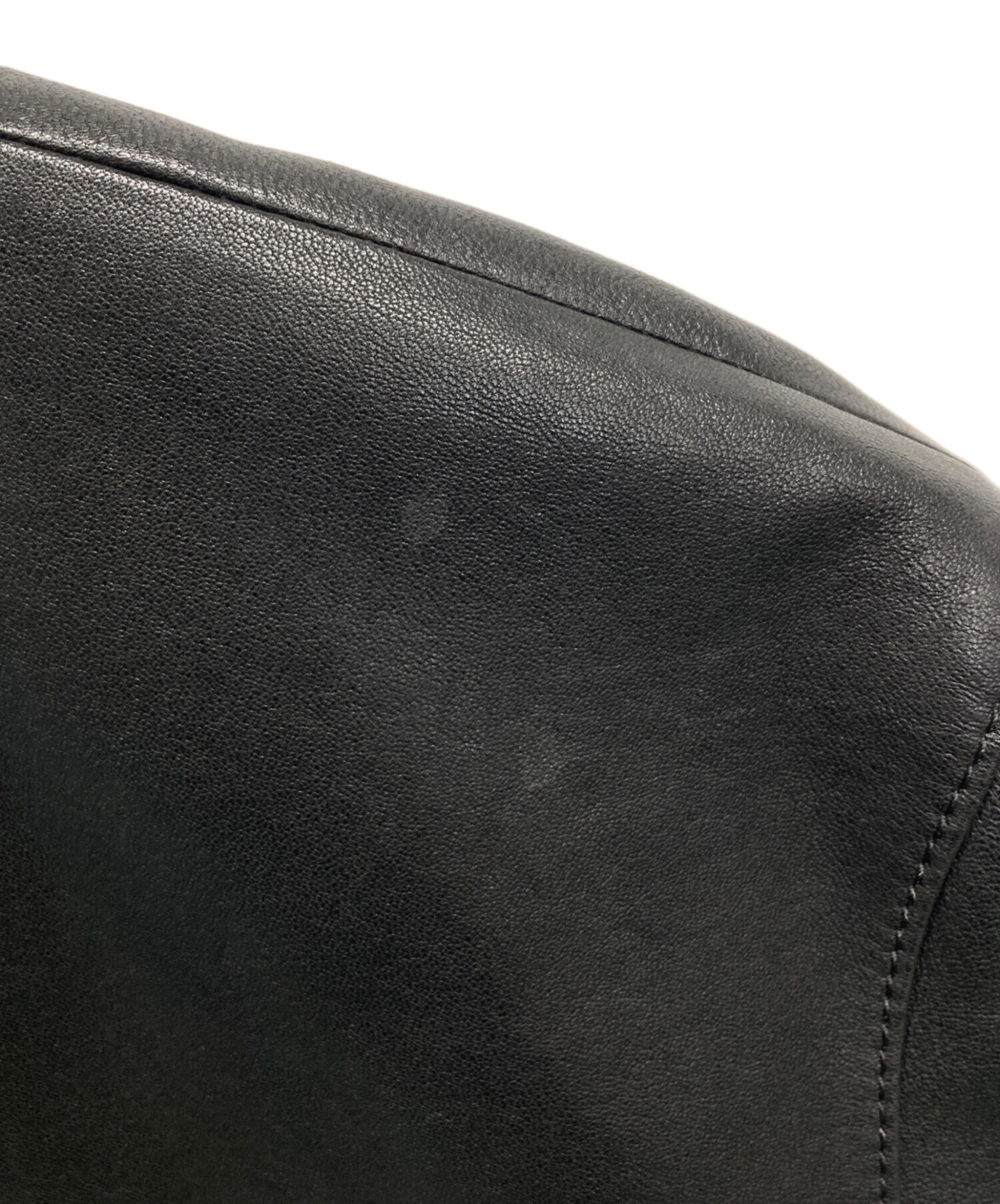 【中古品】COACH ブラック ジャケット Lサイズ 中古・古着通販】COACH (コーチ) レザージャケット ブラック サイズ:XS