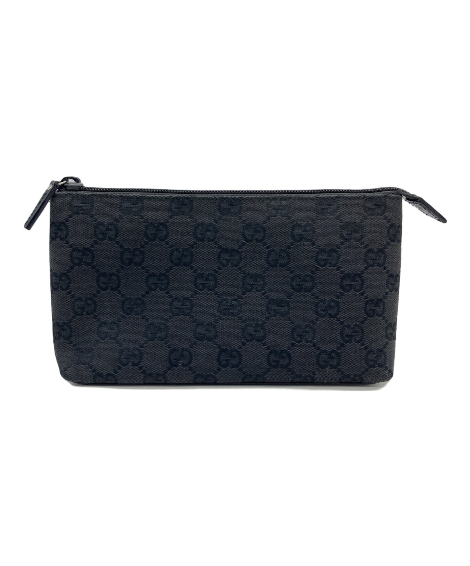 新品未使用　グッチ　ポーチ(コスメポーチ) ブラック 中古・古着通販】GUCCI (グッチ) コスメポーチ ブラック｜ブランド