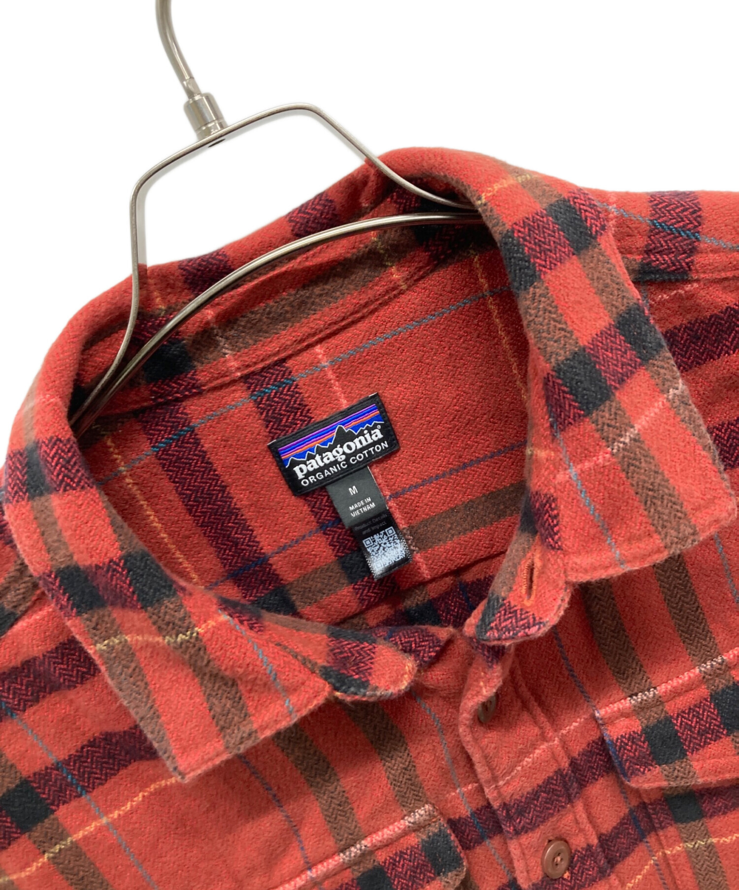 patagonia　長袖シャツ US_S JP_Mサイズ 中古・古着通販】Patagonia (パタゴニア) 長袖シャツ レッド サイズ
