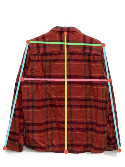 中古・古着通販】Patagonia (パタゴニア) 長袖シャツ レッド サイズ