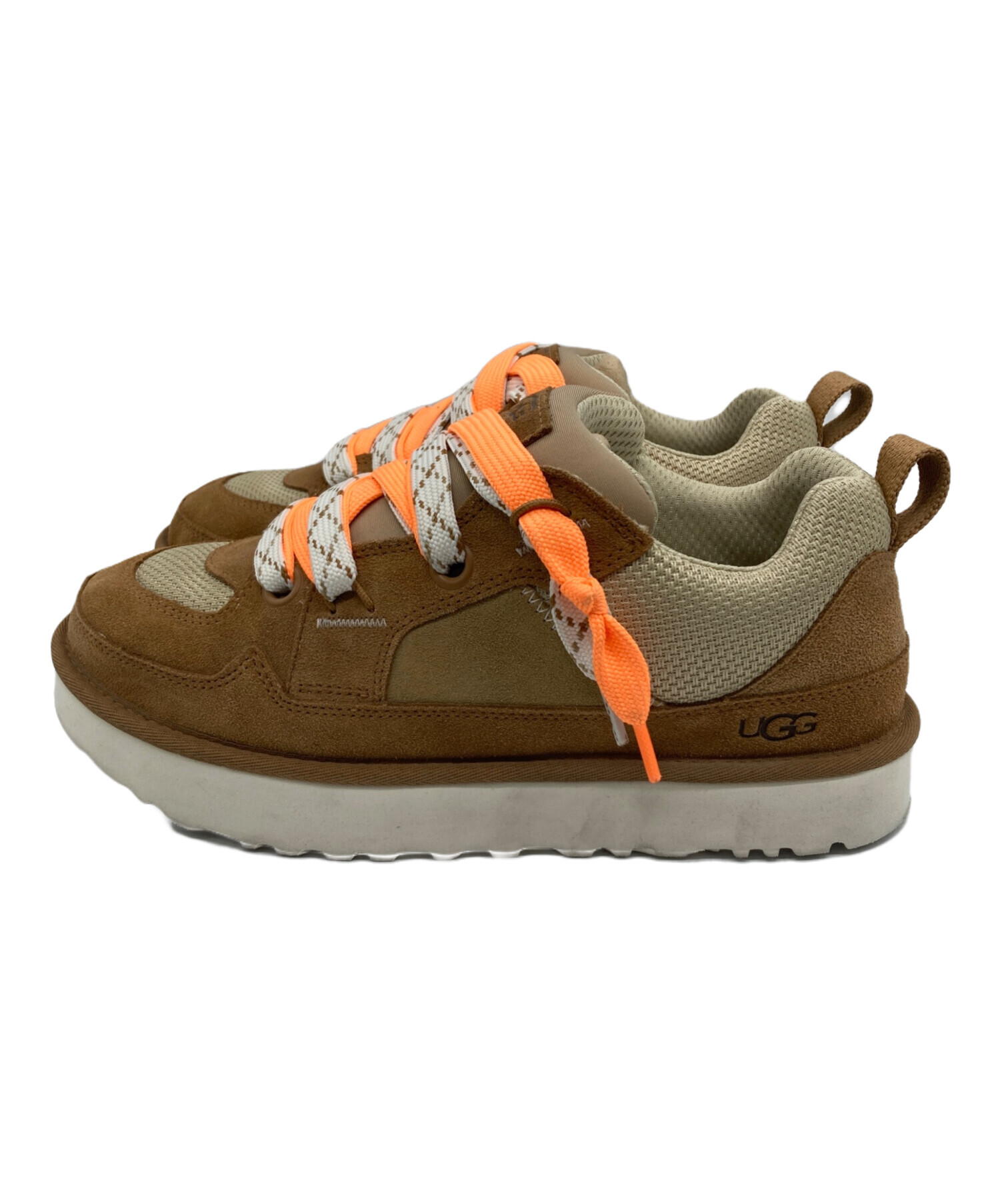 中古・古着通販】UGG (アグ) ローカットスニーカー ブラウン サイズ 