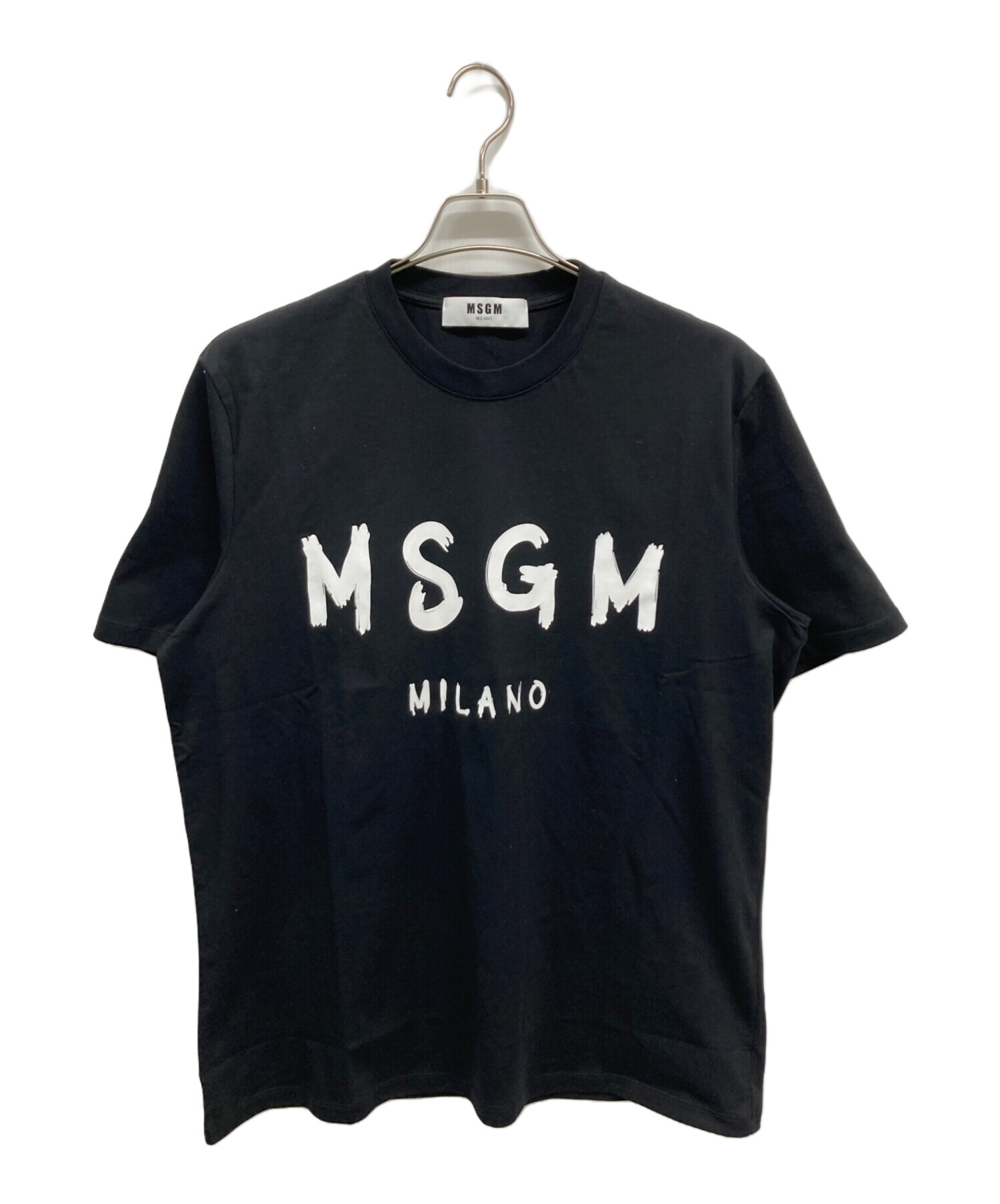 中古・古着通販】MSGM (エムエスジーエム) 半袖Tシャツ ブラック 