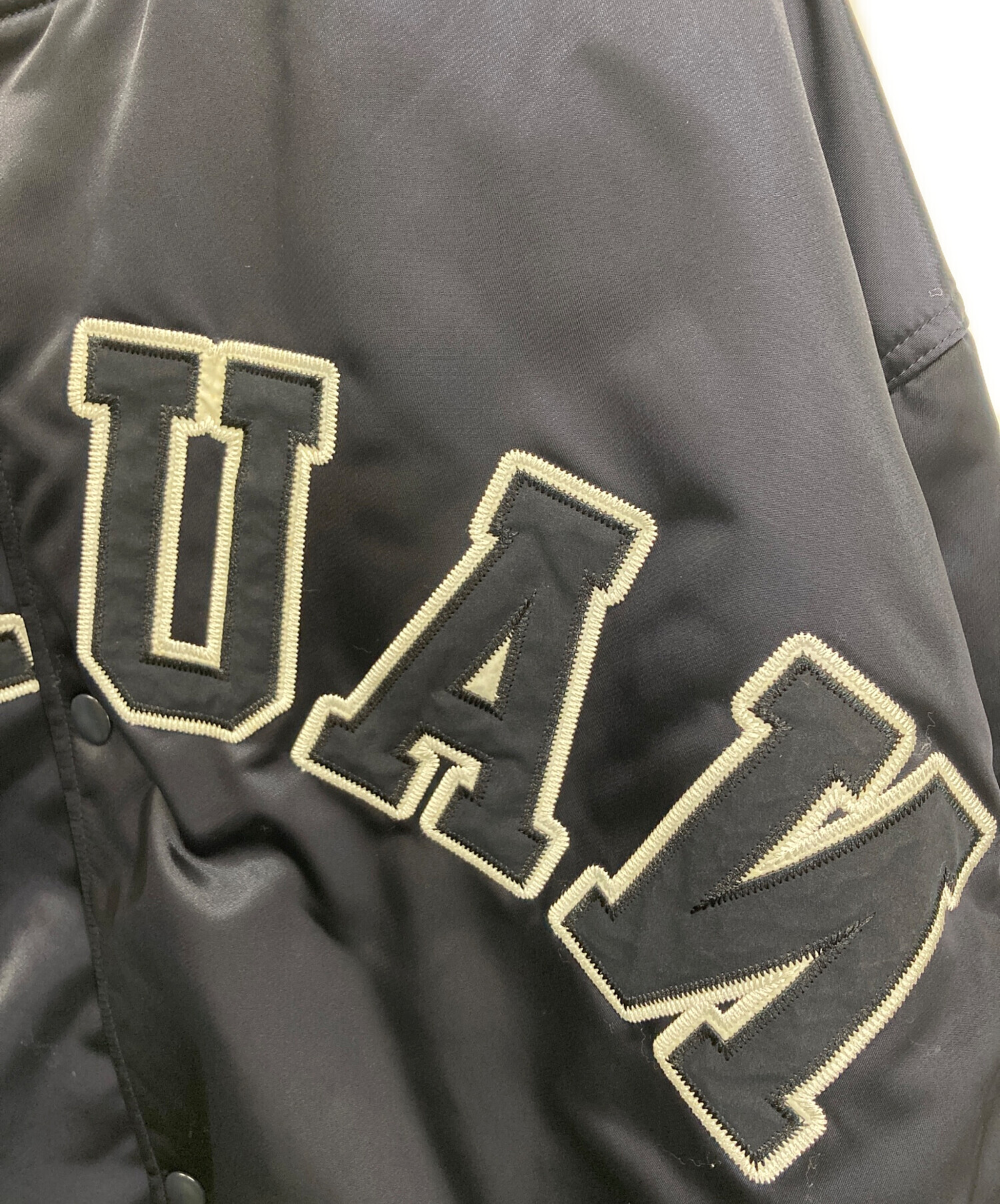 中古・古着通販】NAUTICA (ノーティカ) スタジャン ネイビー サイズ:L