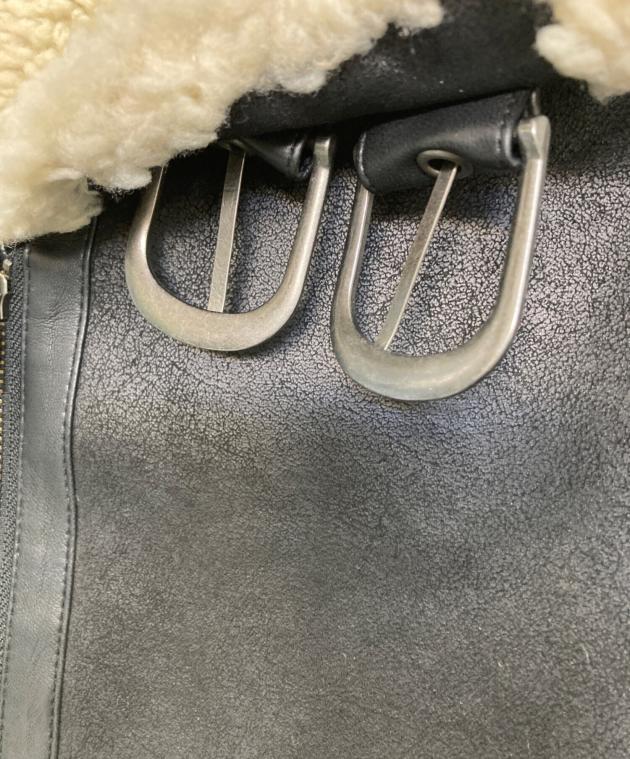 極美品✨Ungrid アングリットフェイクムートンボアブルゾンS 茶 即購入 