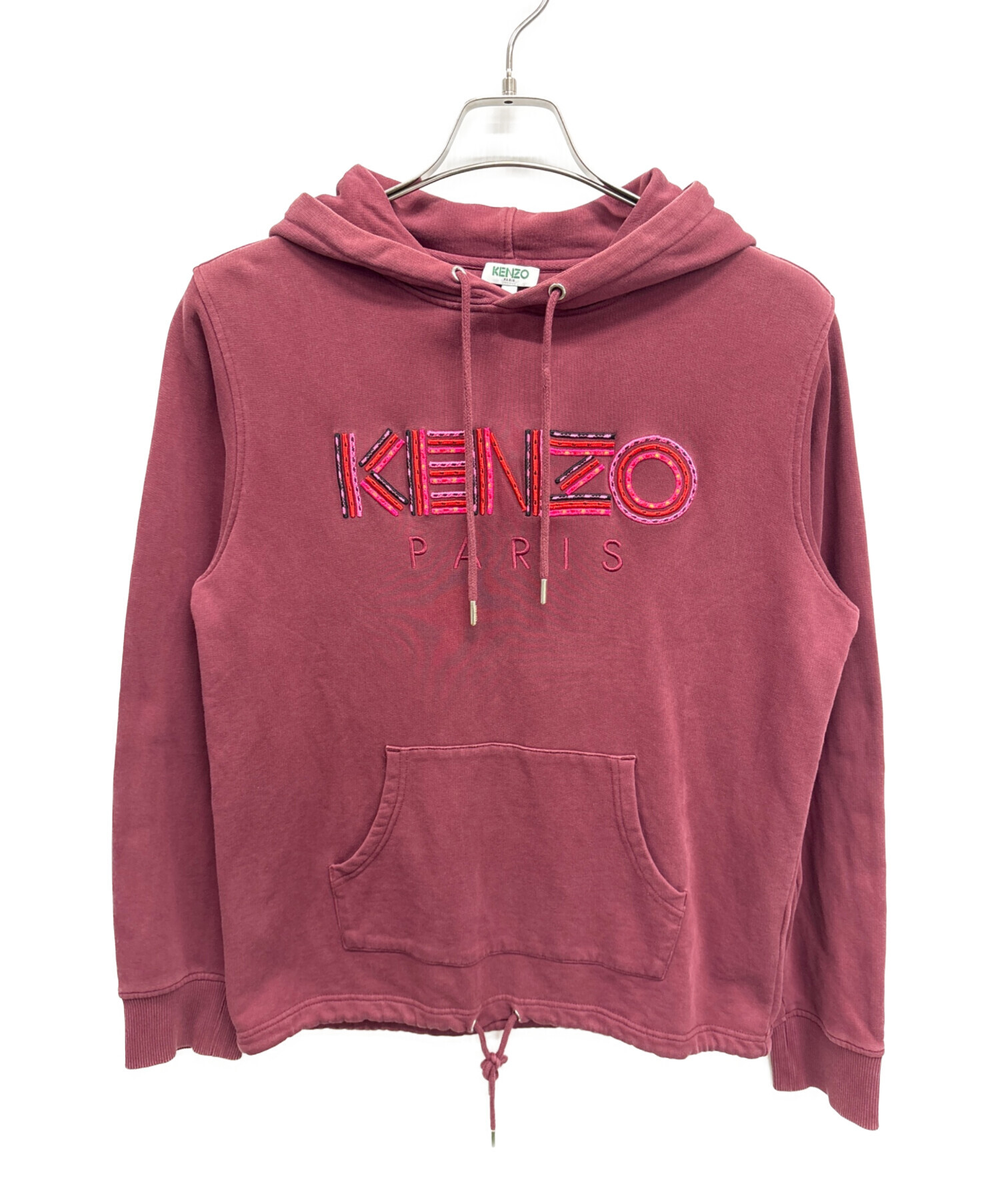 中古・古着通販】KENZO (ケンゾー) プルオーバーパーカー ボルドー 