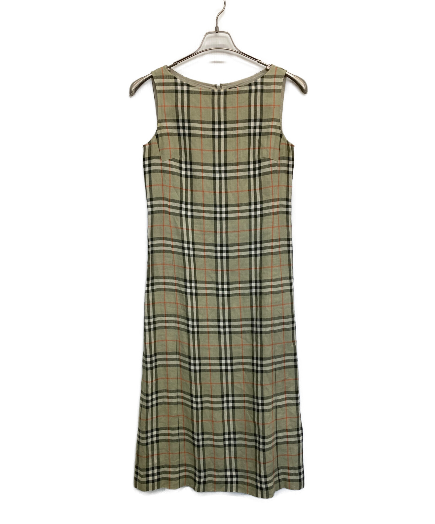 BURBERRY LONDON バーバリーロンドン　ノースリワンピース 中古・古着通販】BURBERRY LONDON (バーバリーロンドン) ノースリーブ
