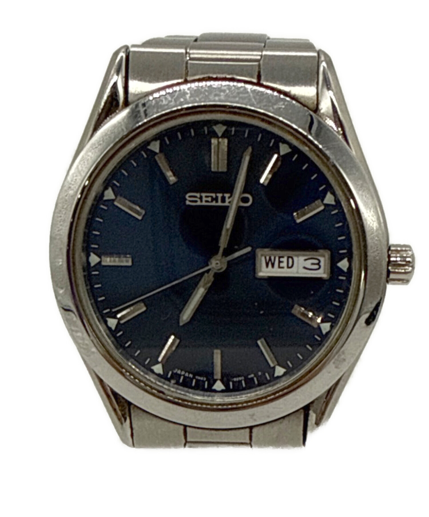 ミ*ク様 SEIKO クォーツ 腕時計 青 unused 中古・古着通販】SEIKO (セイコー) 腕時計 ブルー｜ブランド・古着通販