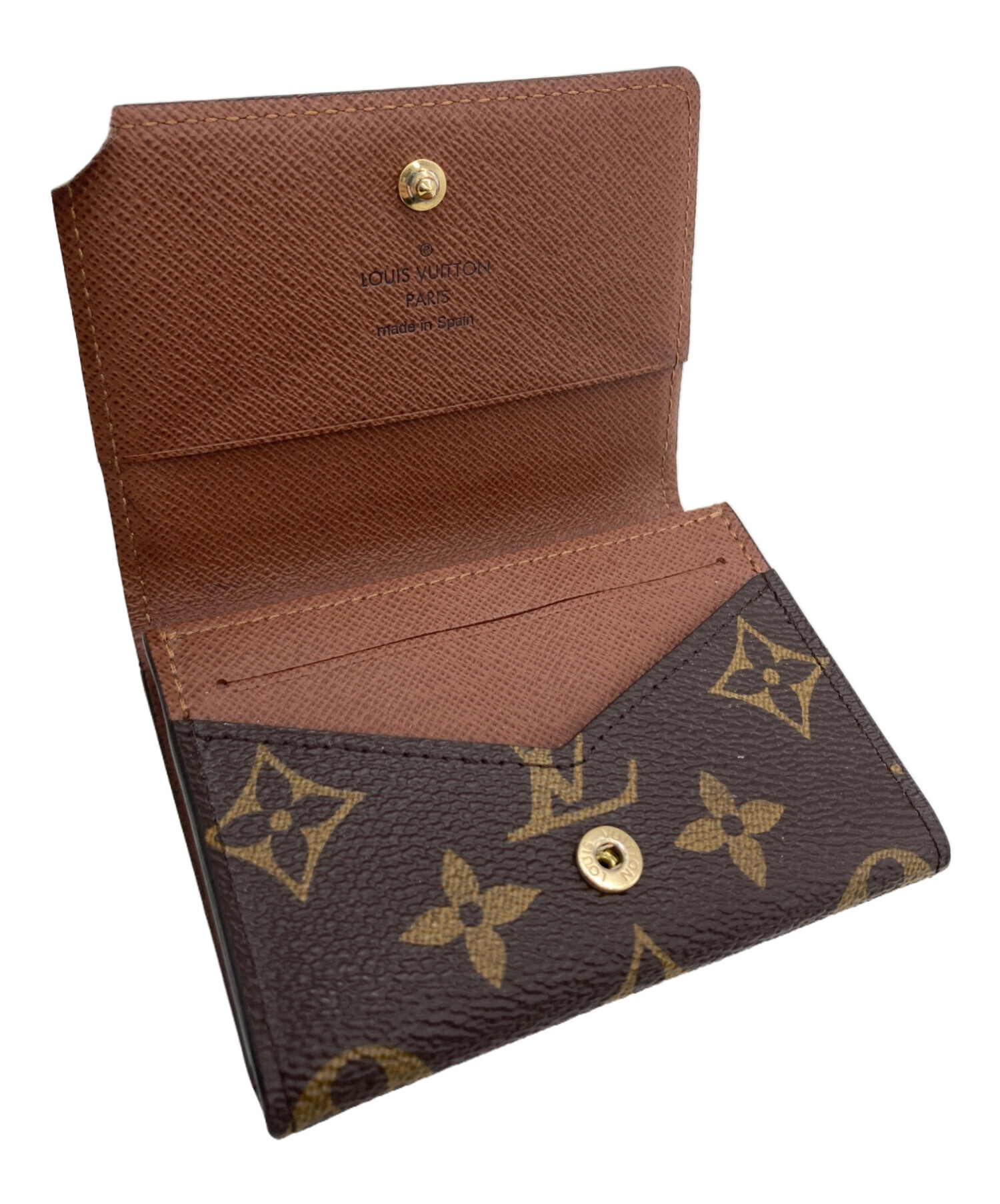 LOUIS VUITTON ルイヴィトン 財布・ケース  茶 【古着】【中古】【送料無料】 LOUIS VUITTON - LOUIS VUITTON ルイヴィトン 財布・コインケース 茶