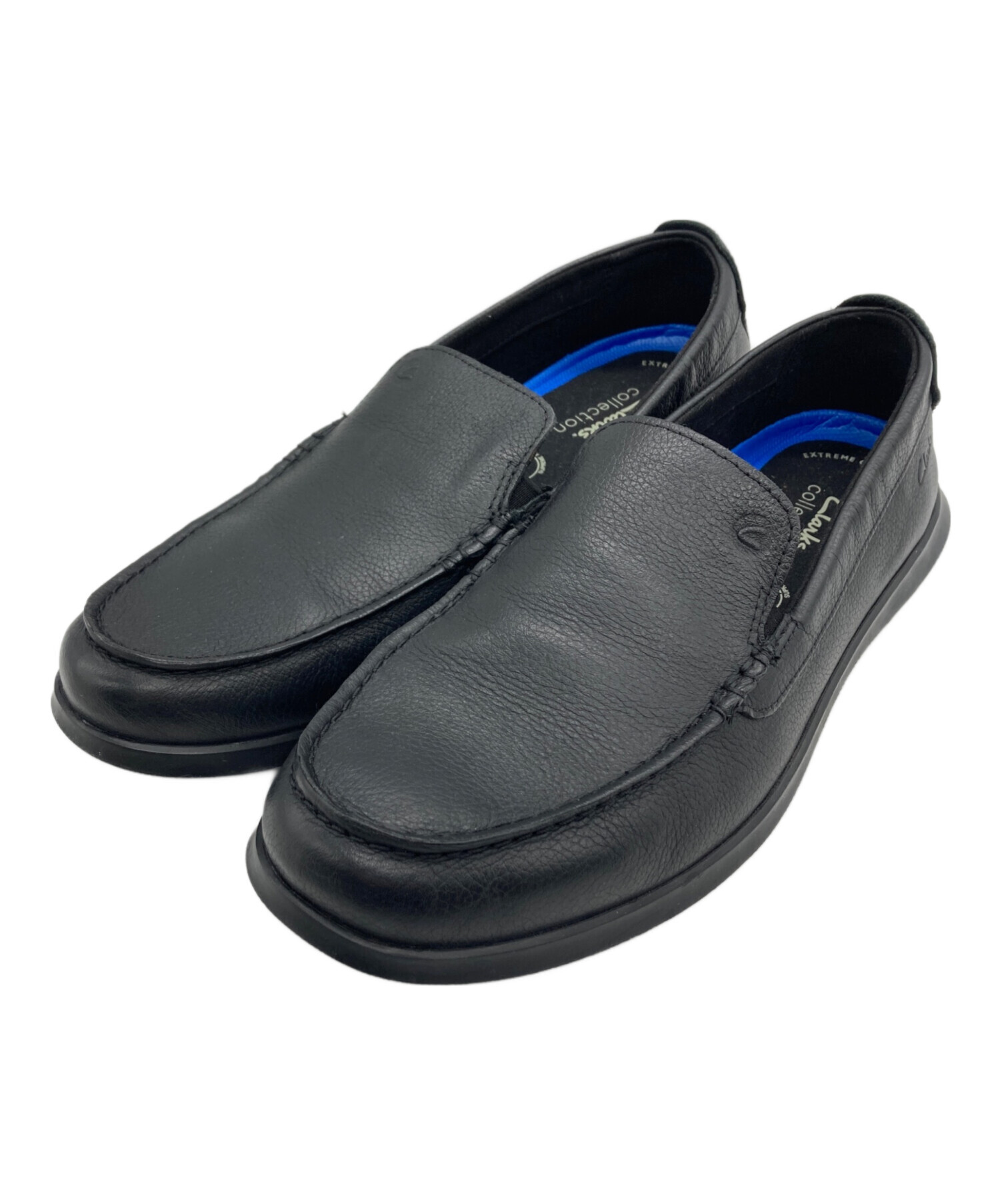中古・古着通販】CLARKS (クラークス) ローファー ブラック サイズ