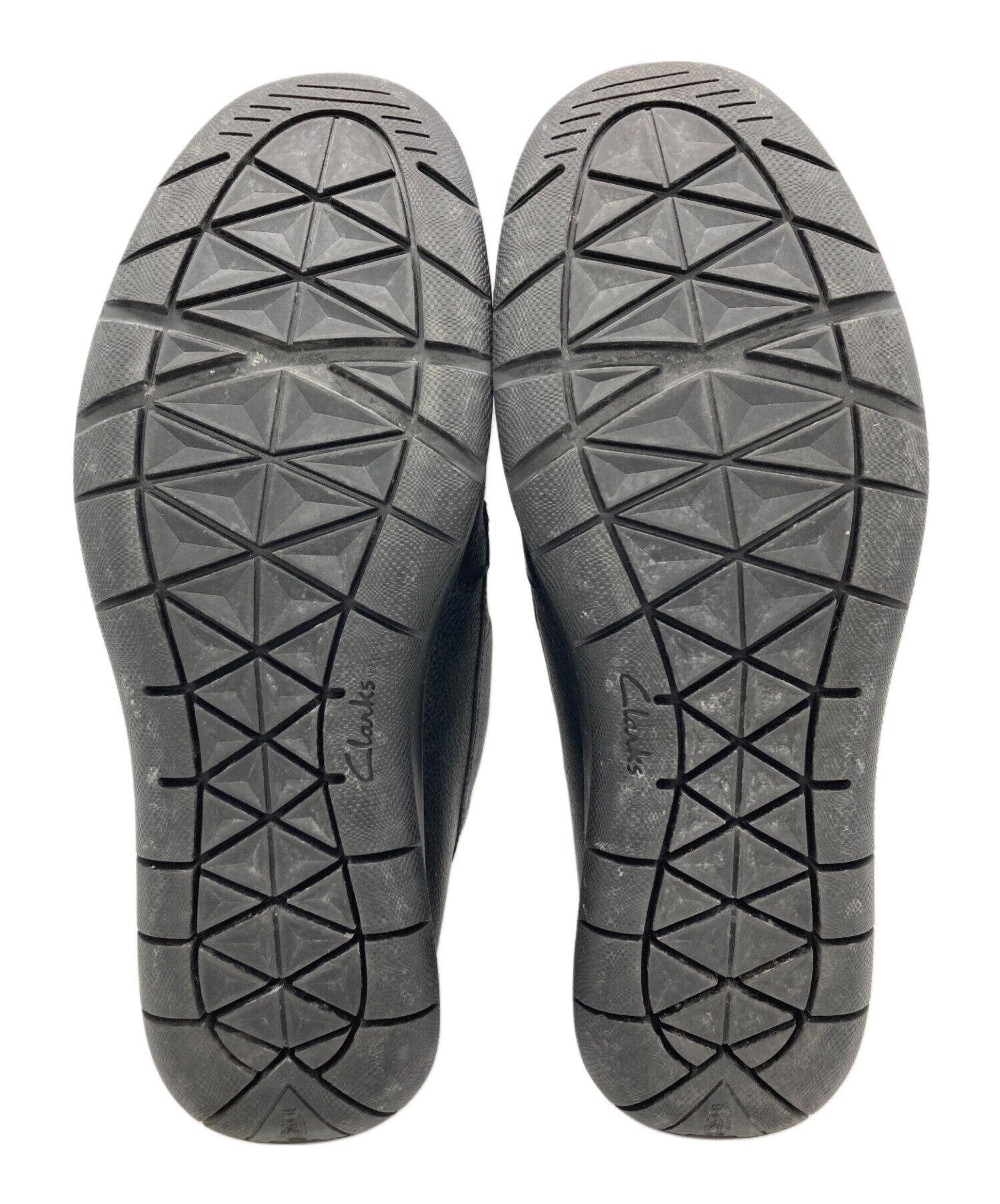 中古・古着通販】CLARKS (クラークス) ローファー ブラック サイズ