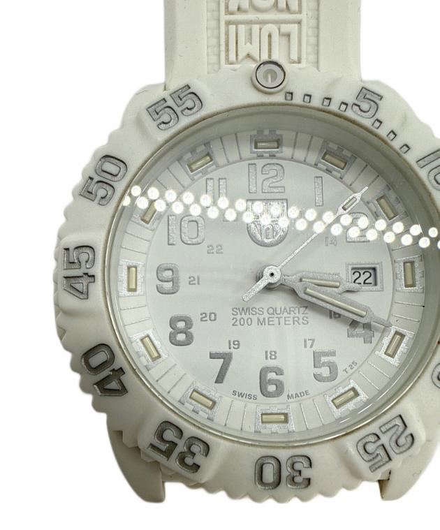 中古・古着通販】LUMINOX (ルミノックス) 腕時計 ホワイト｜ブランド