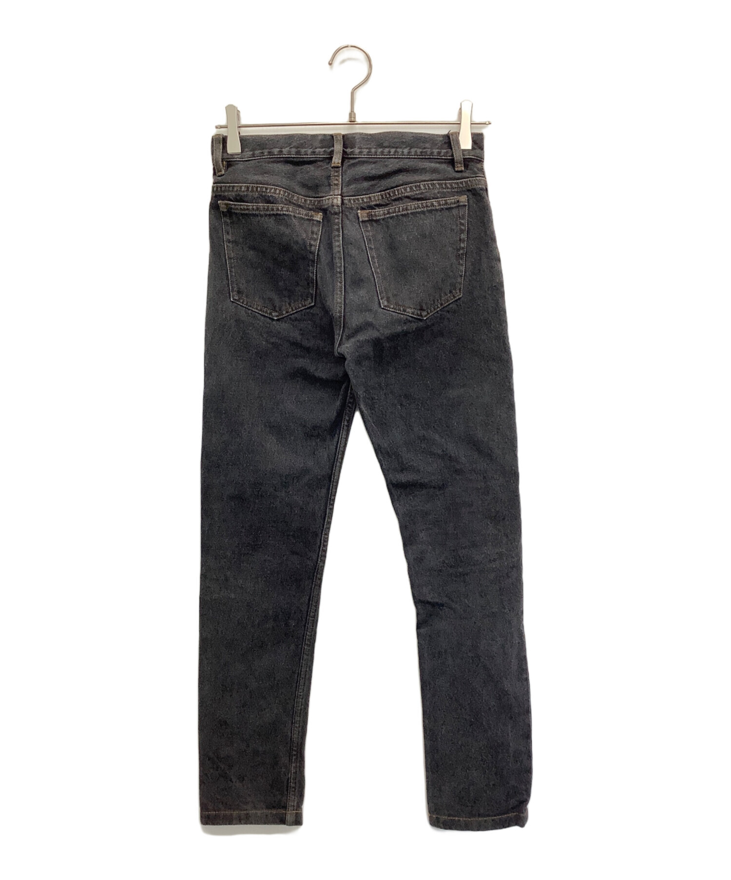 中古・古着通販】A.P.C. (アーペーセー) デニムパンツ ブラック サイズ