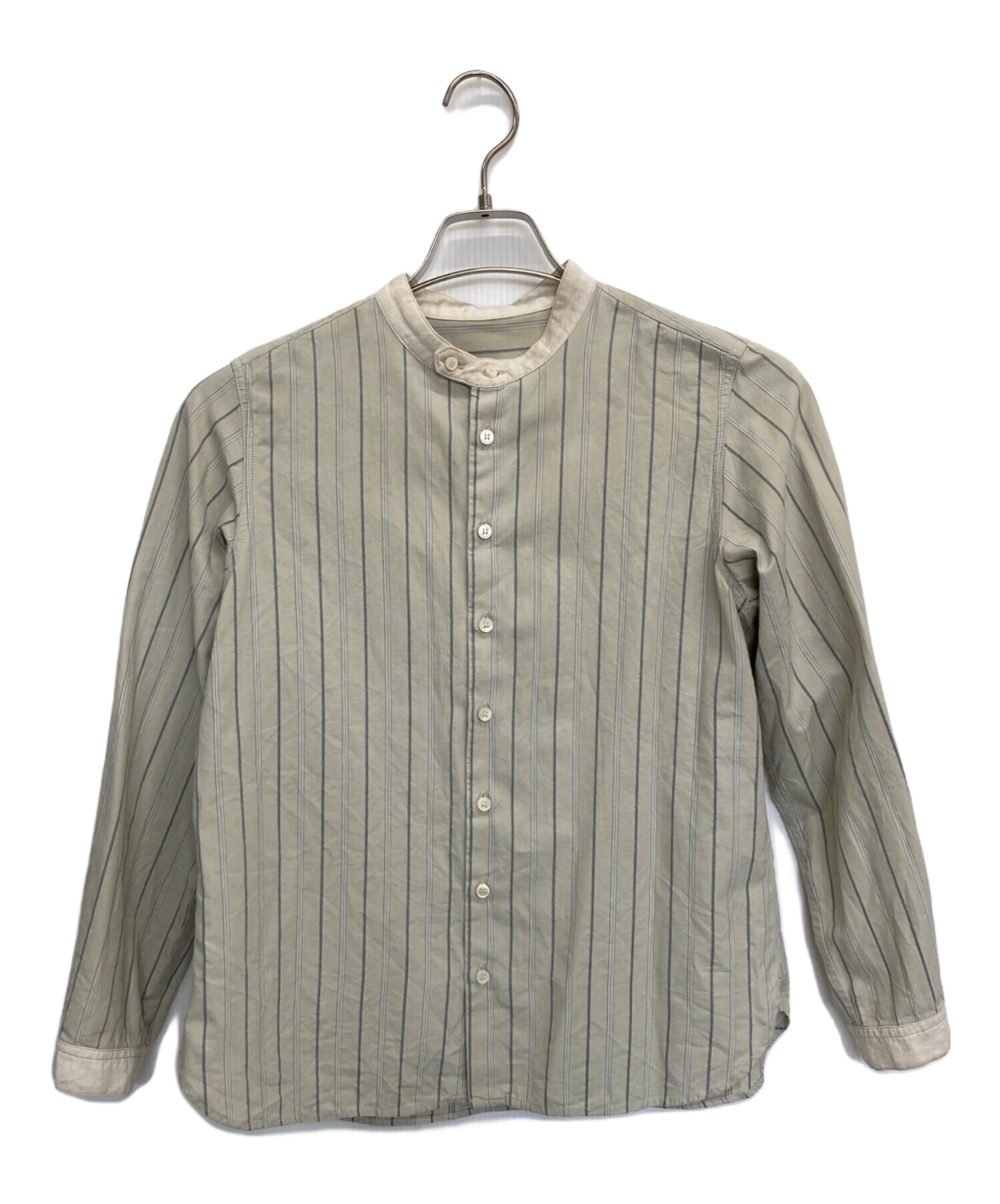 中古・古着通販】nest Robe (ネストローブ) 長袖シャツ グリーン 