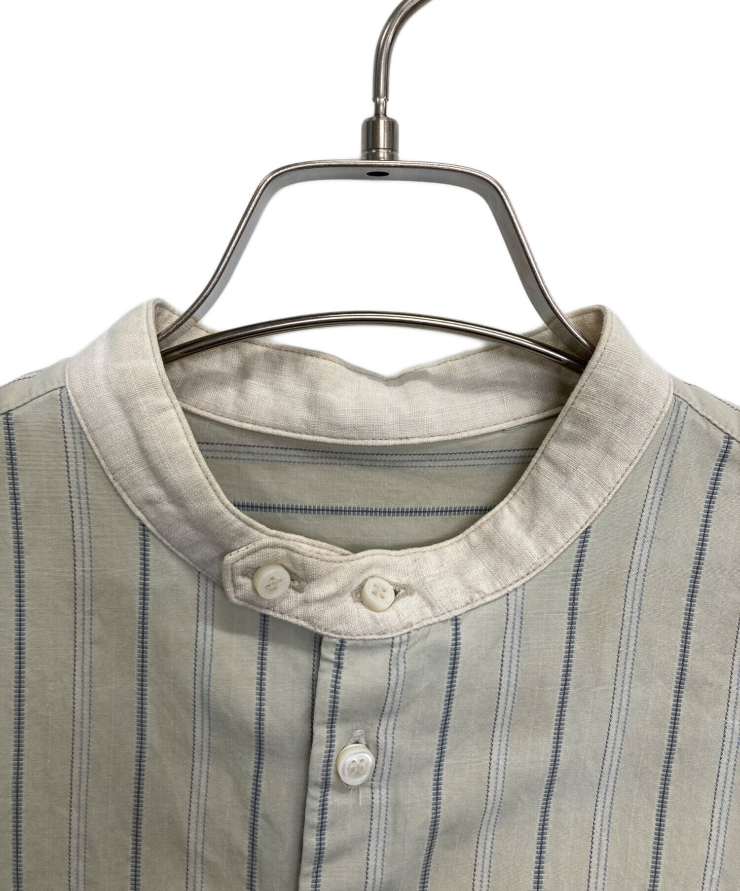 中古・古着通販】nest Robe (ネストローブ) 長袖シャツ グリーン 