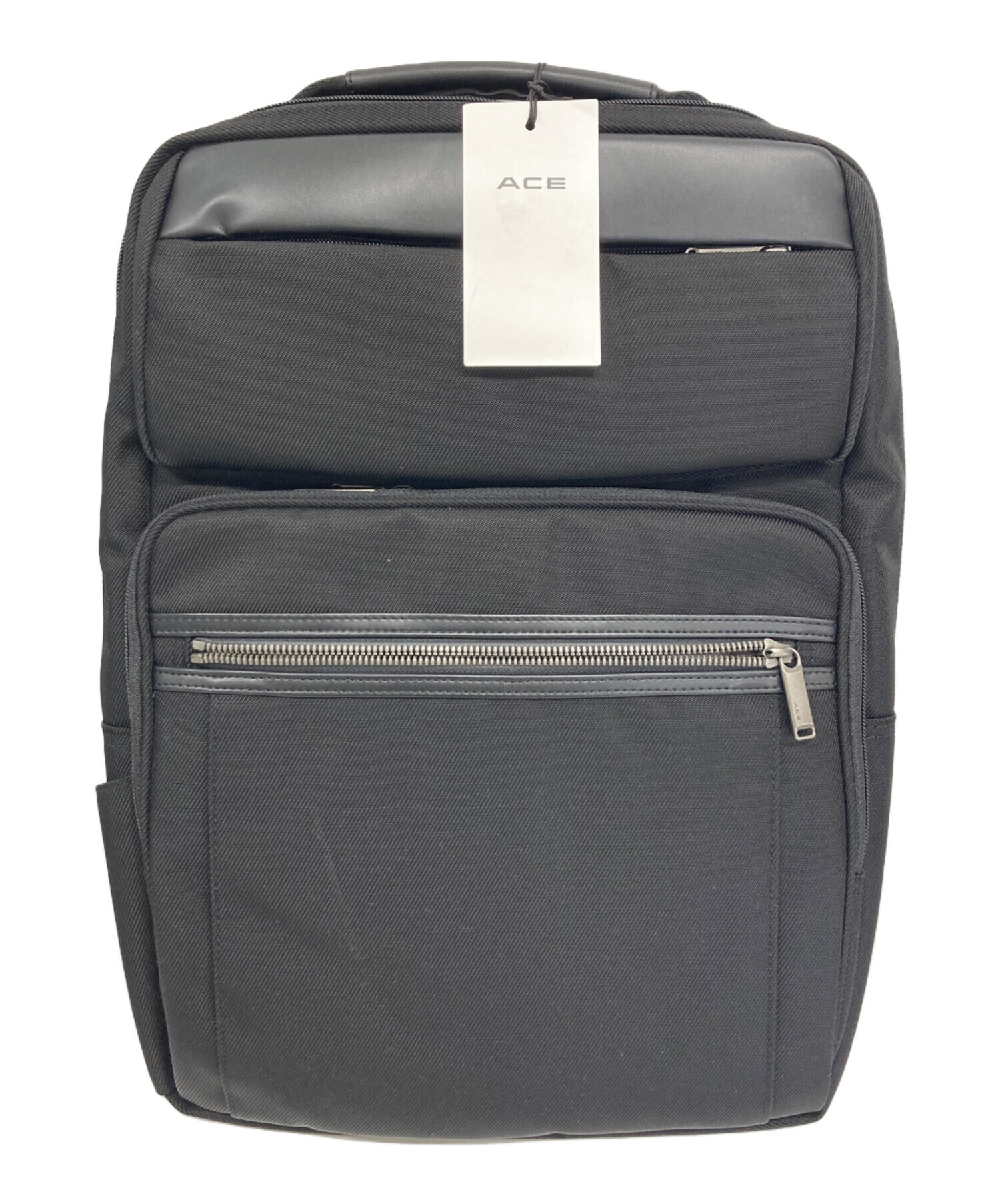 お得（未使用）ACE ブラックビジネスリュック 中古・古着通販】ACE (エース) ビジネスリュック ブラック 未使用品