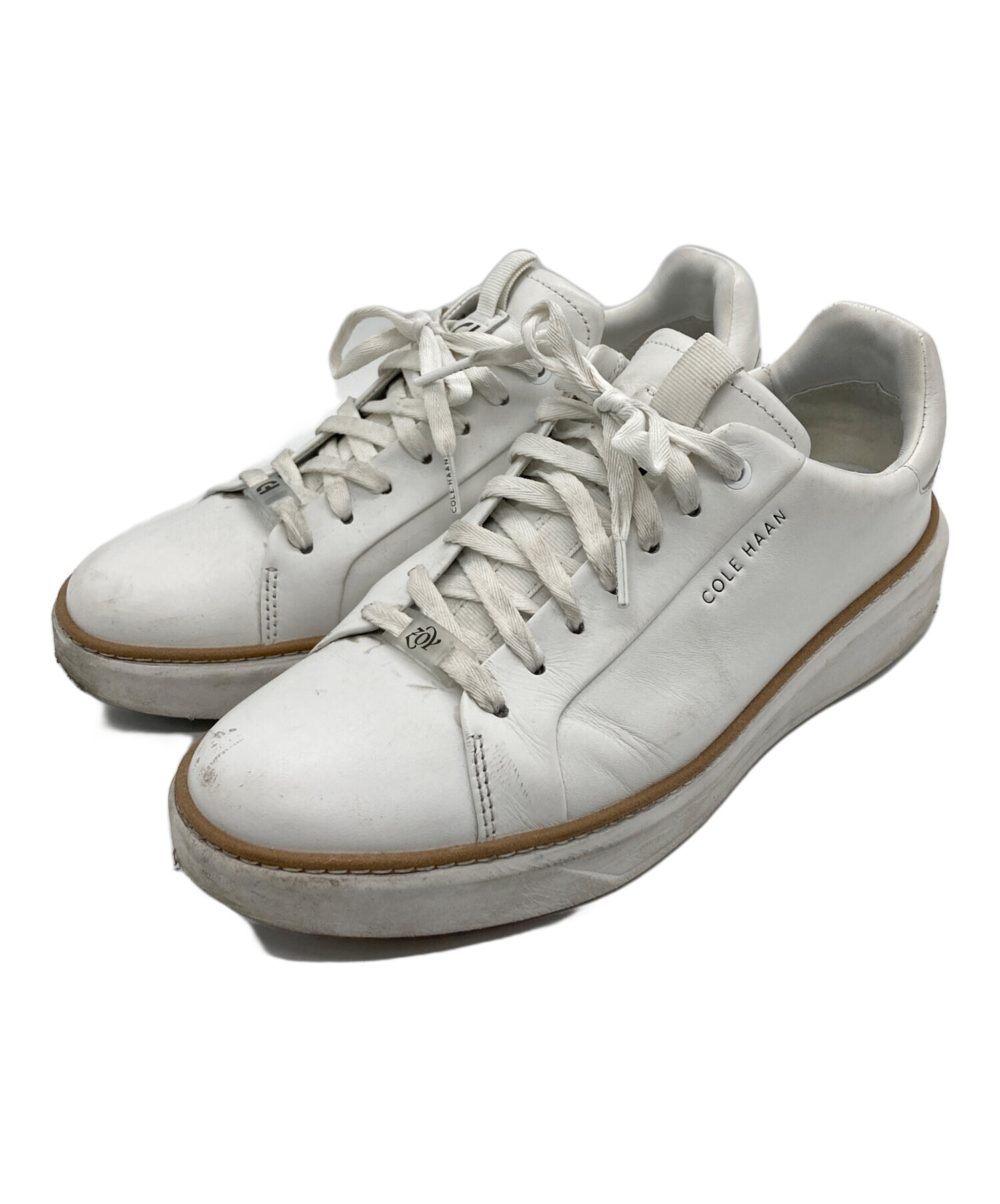 中古・古着通販】COLE HAAN (コールハーン) ゴルフシューズ ホワイト