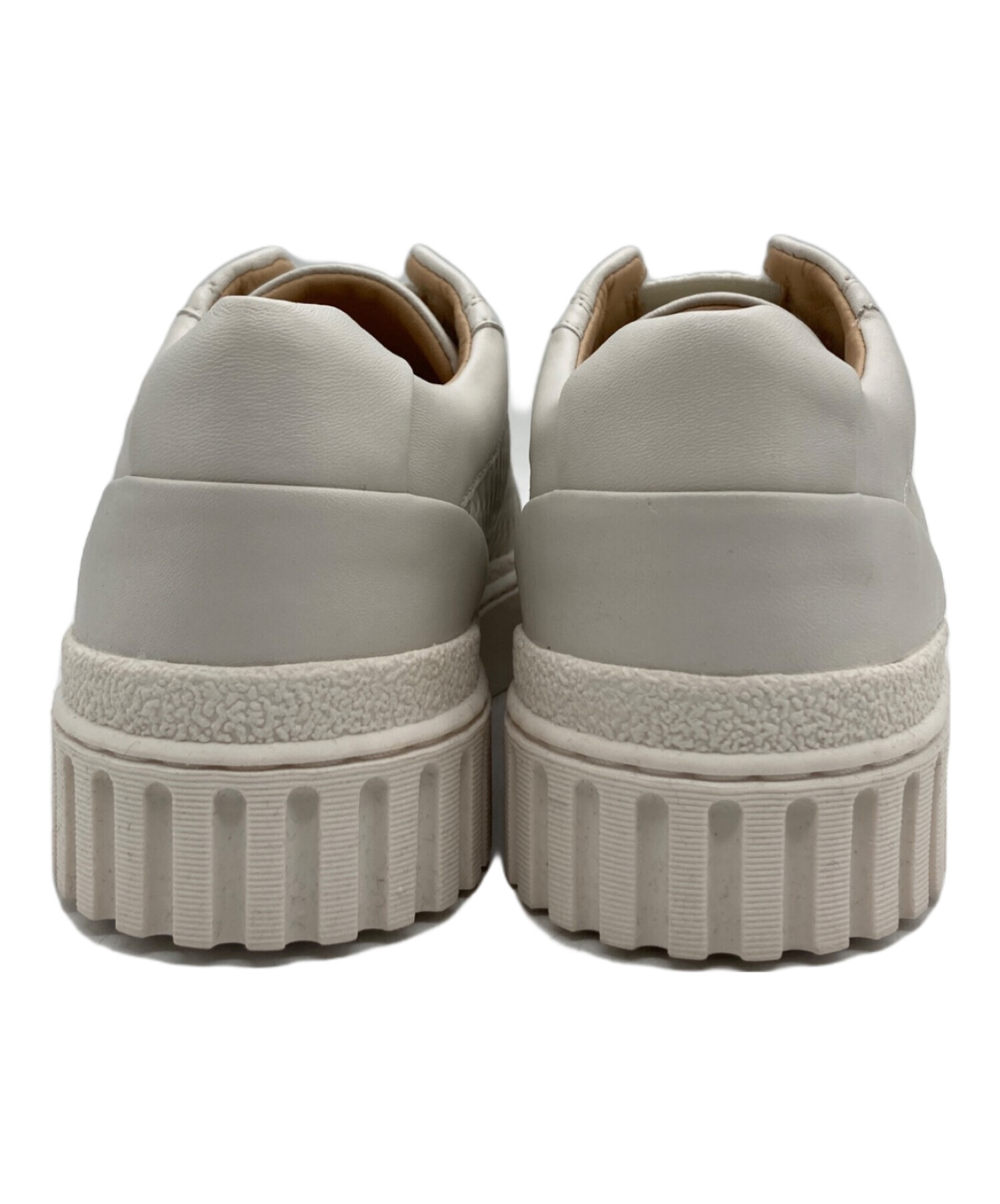 中古・古着通販】CLARKS (クラークス) ローカットスニーカー ホワイト 