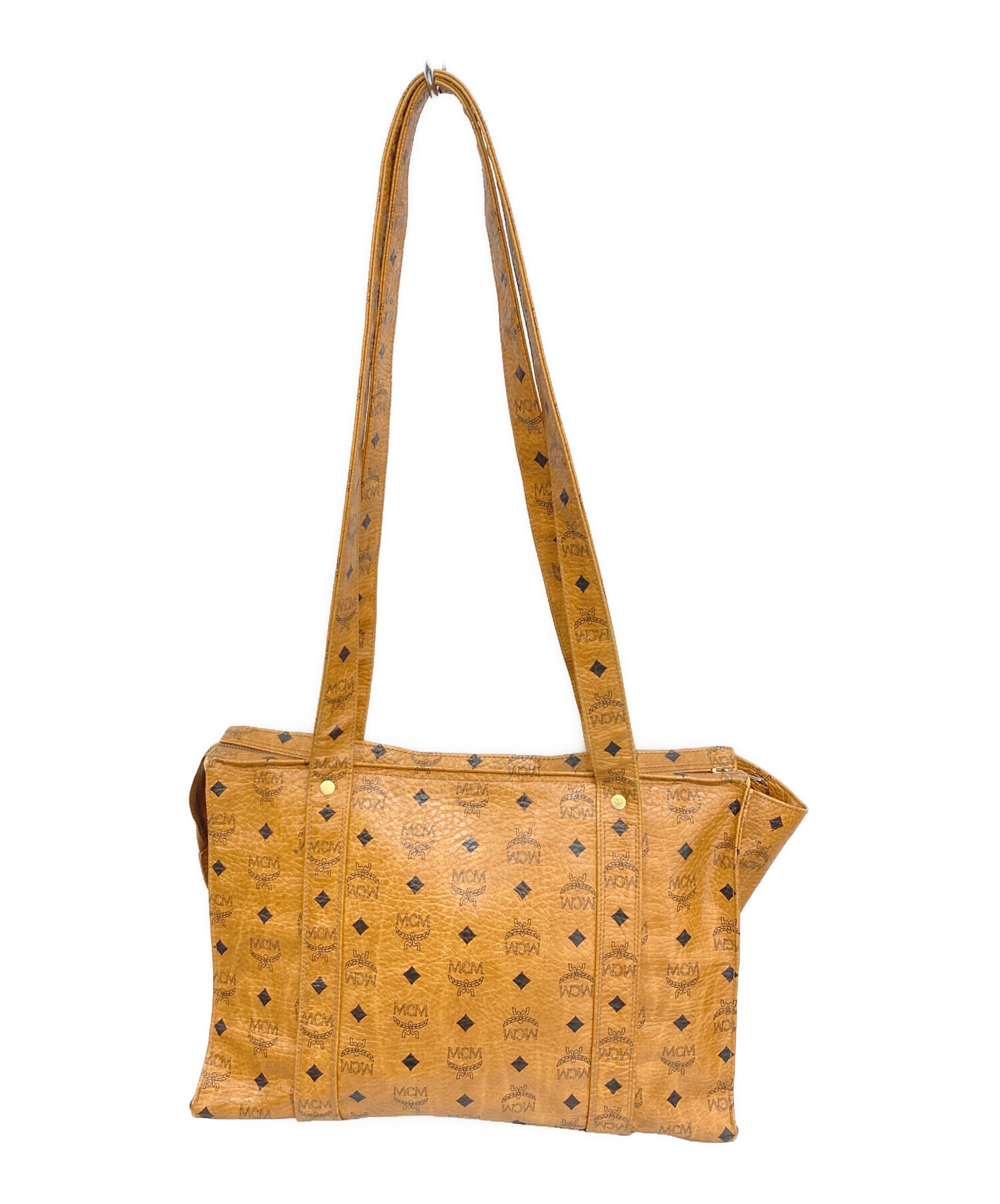 中古・古着通販】MCM (エムシーエム) トートバッグ ブラウン｜ブランド
