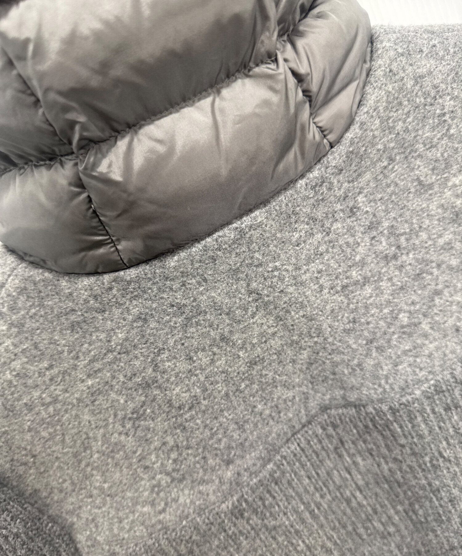 中古・古着通販】MONCLER (モンクレール) ダウンジャケット グレー