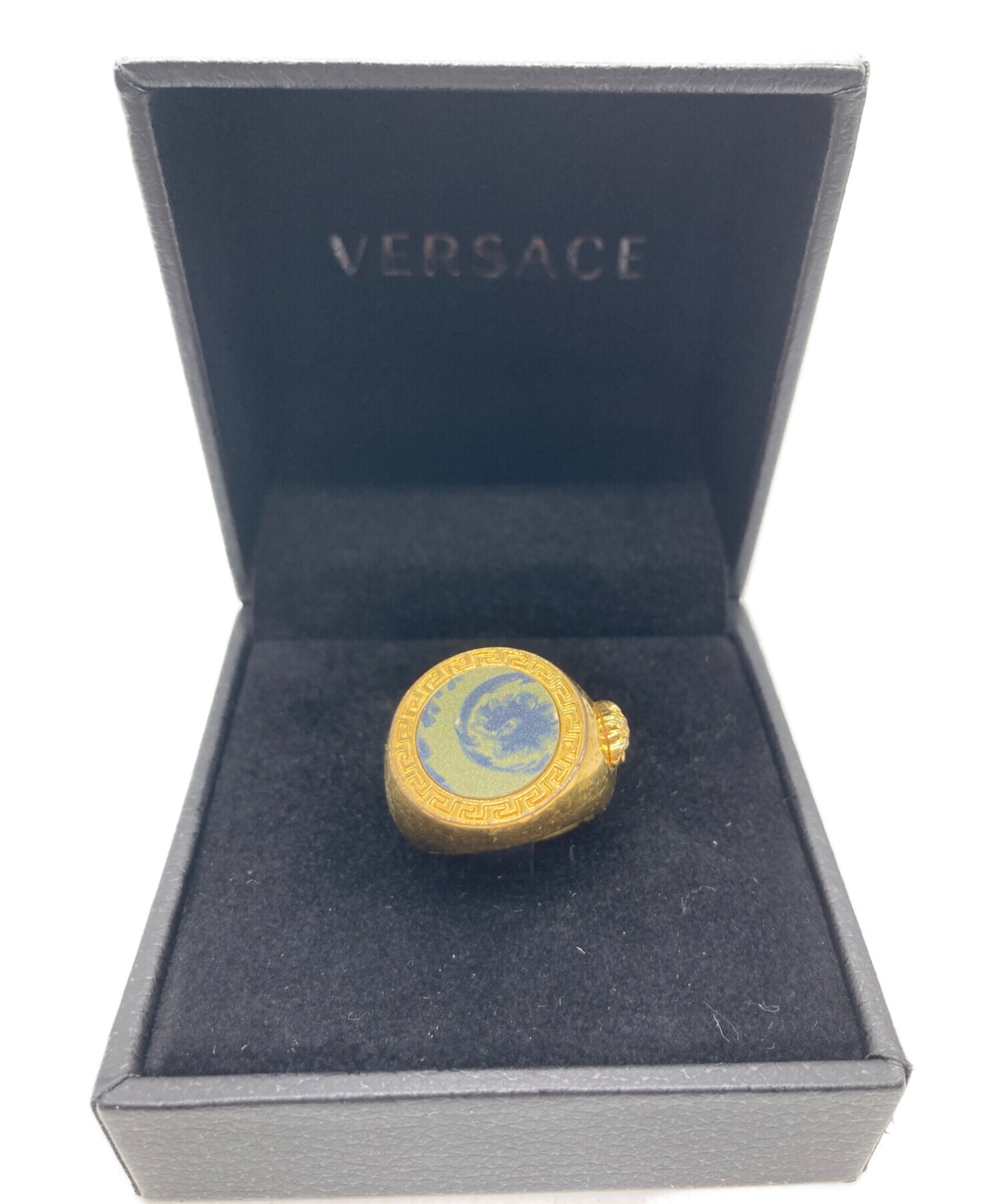 中古・古着通販】VERSACE (ヴェルサーチェ) リング ゴールドカラー 