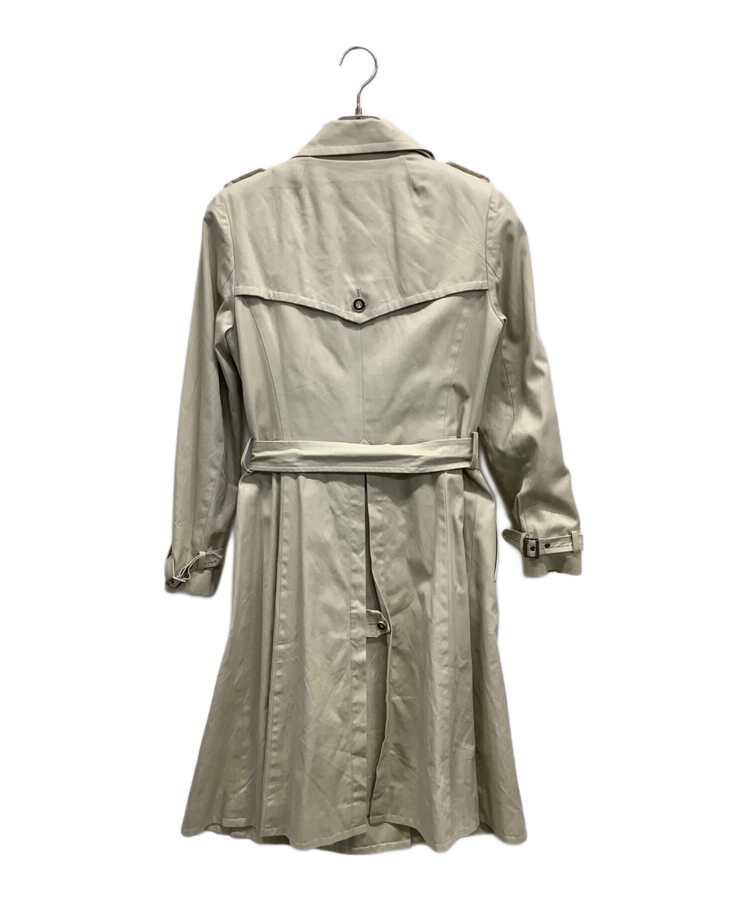 BURBERRY BLUE LABEL トレンチコート　　フェイクレザー 中古・古着通販】BURBERRY BLUE LABEL (バーバリー ブルー レーベル