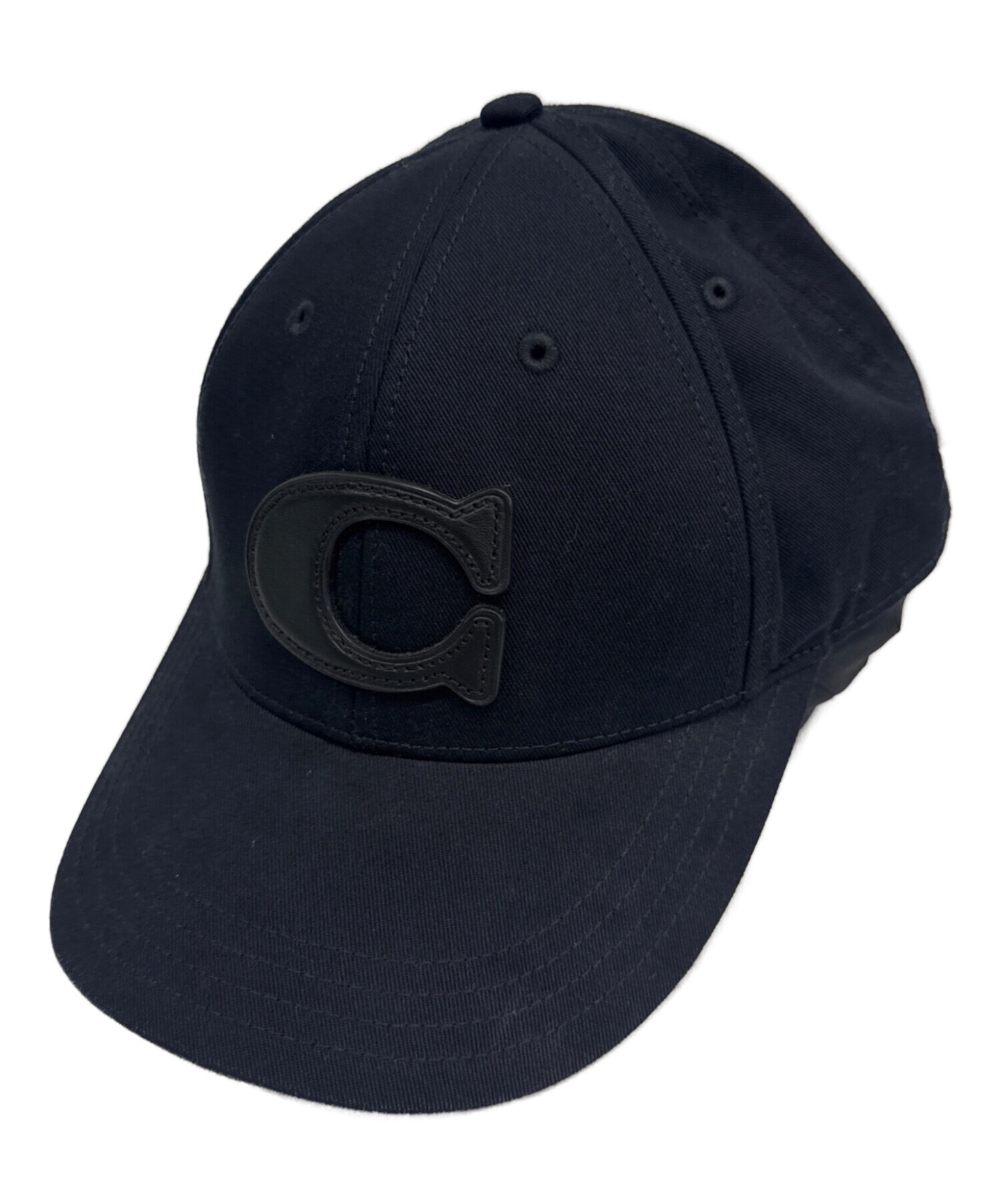 中古・古着通販】COACH (コーチ) キャップ ブラック｜ブランド・古着