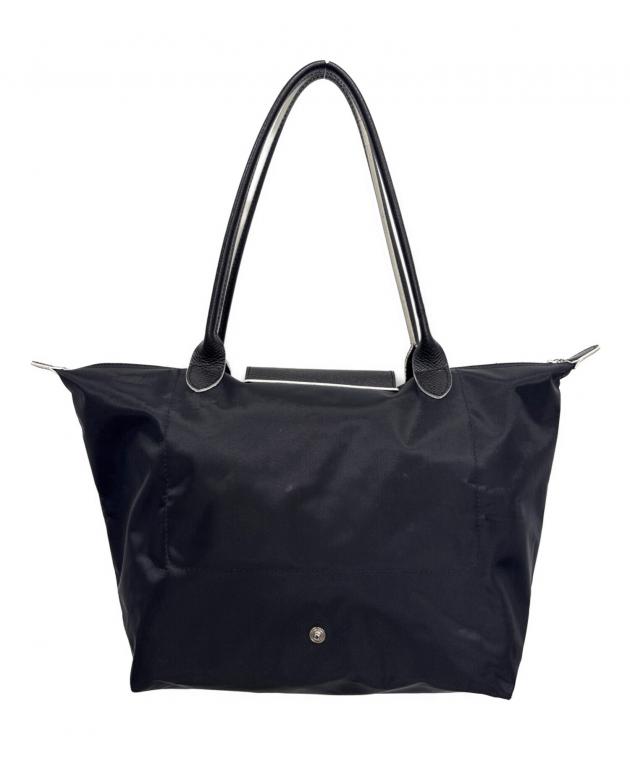 中古・古着通販】LONGCHAMP (ロンシャン) トートバッグ ブラック
