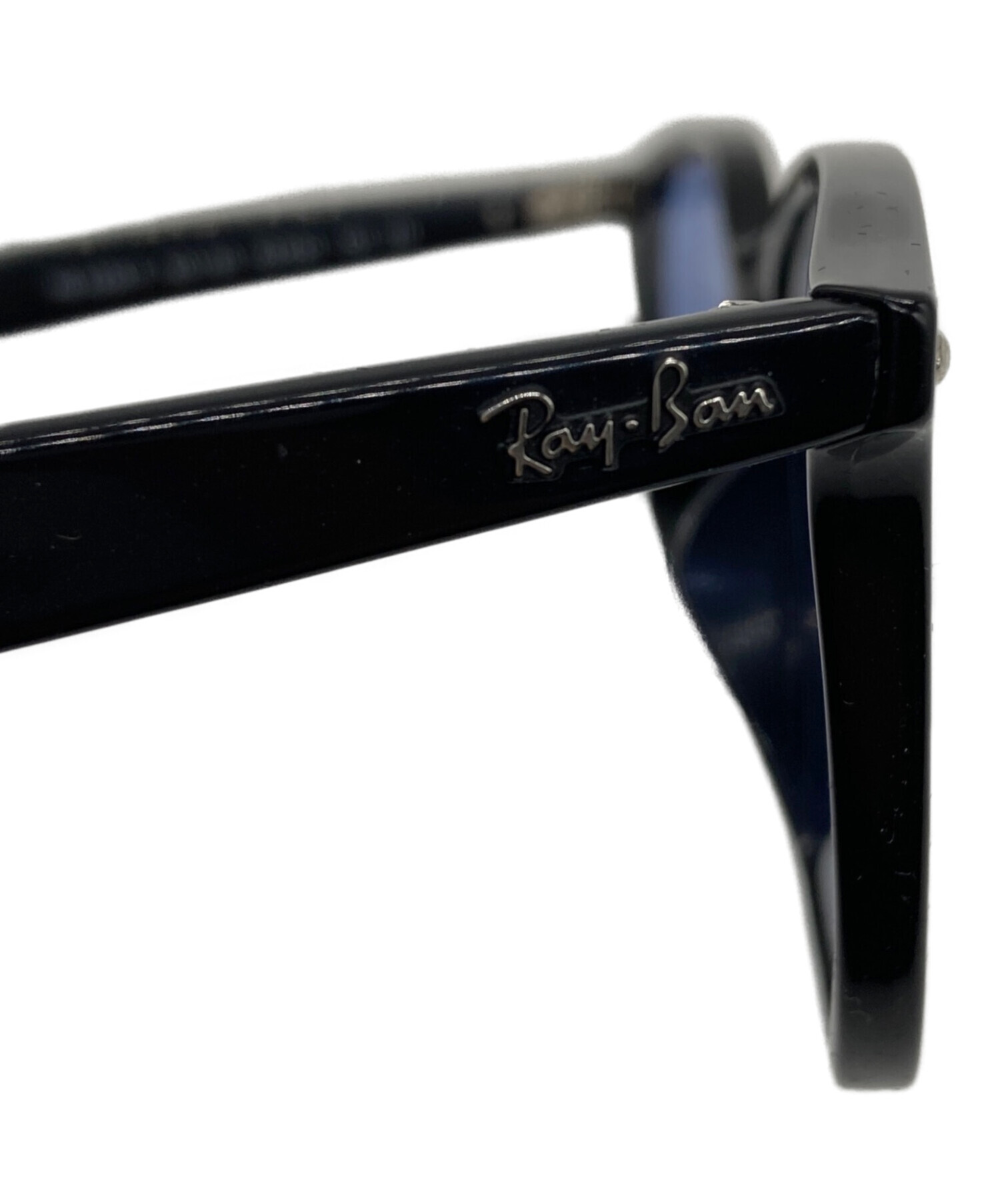 中古・古着通販】RAY-BAN (レイバン) サングラス ブラック×ブルー