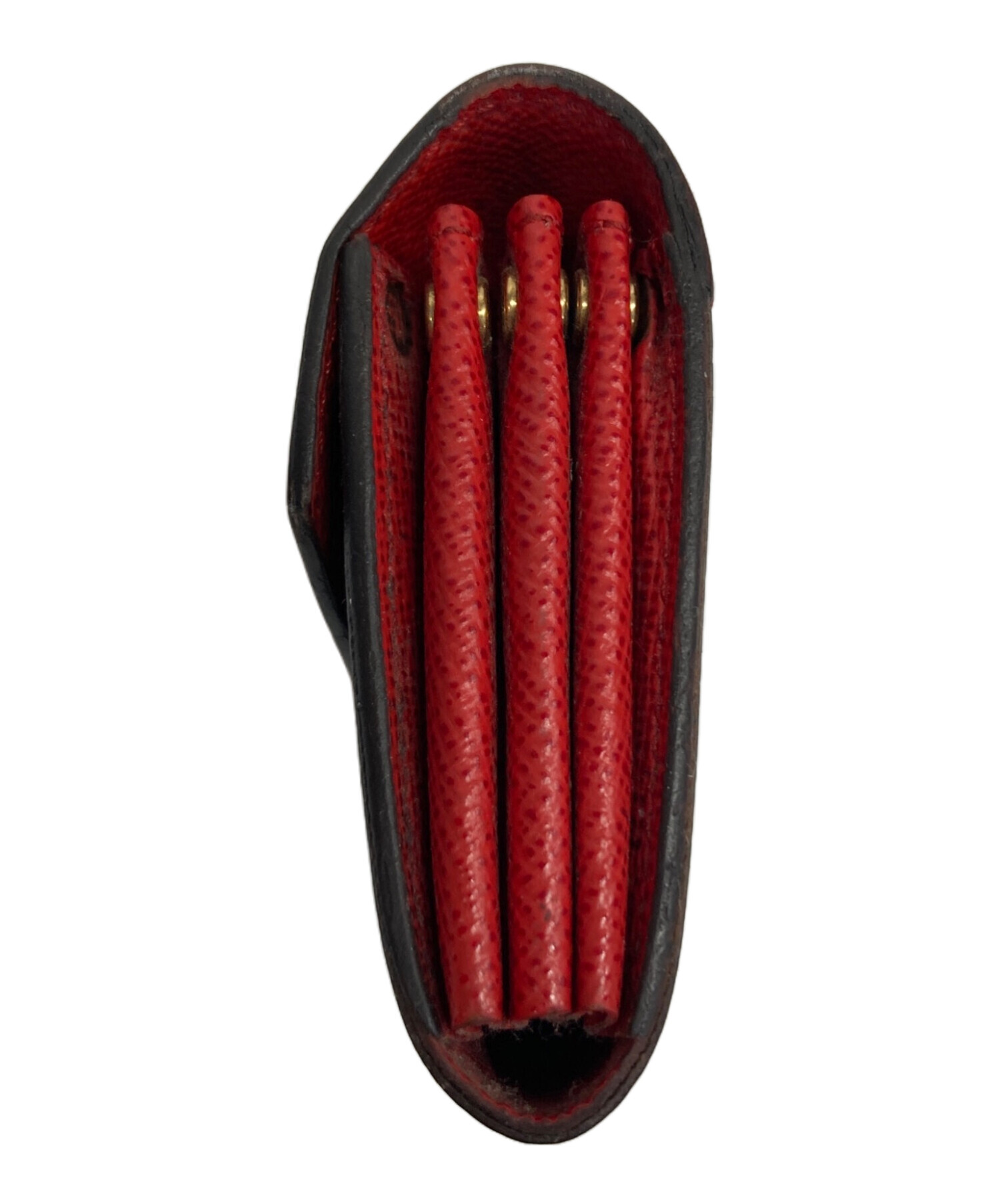 中古・古着通販】LOUIS VUITTON (ルイ ヴィトン) カードケース レッド