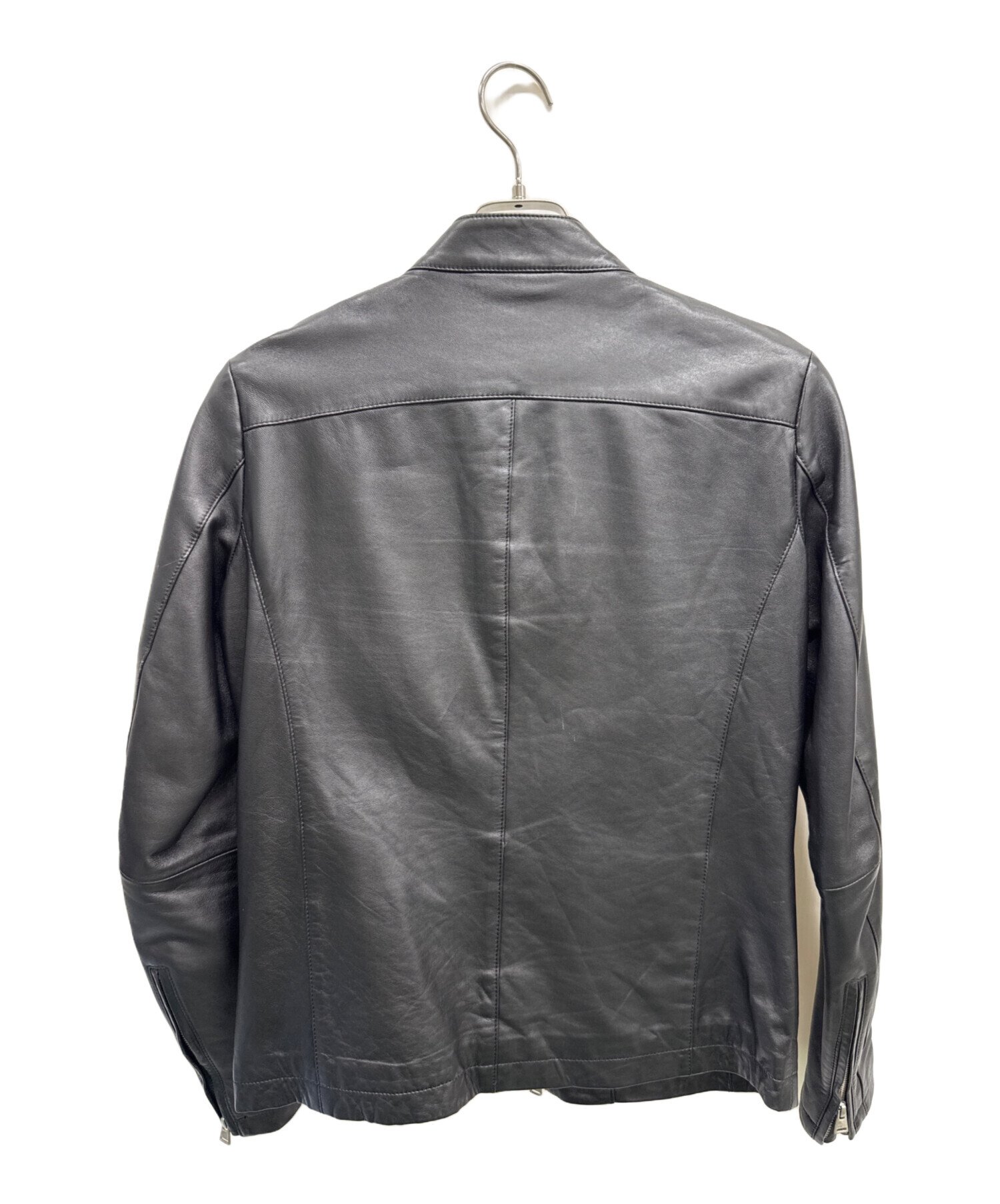 中古・古着通販】Lui's (ルイス) ライダースジャケット ブラック