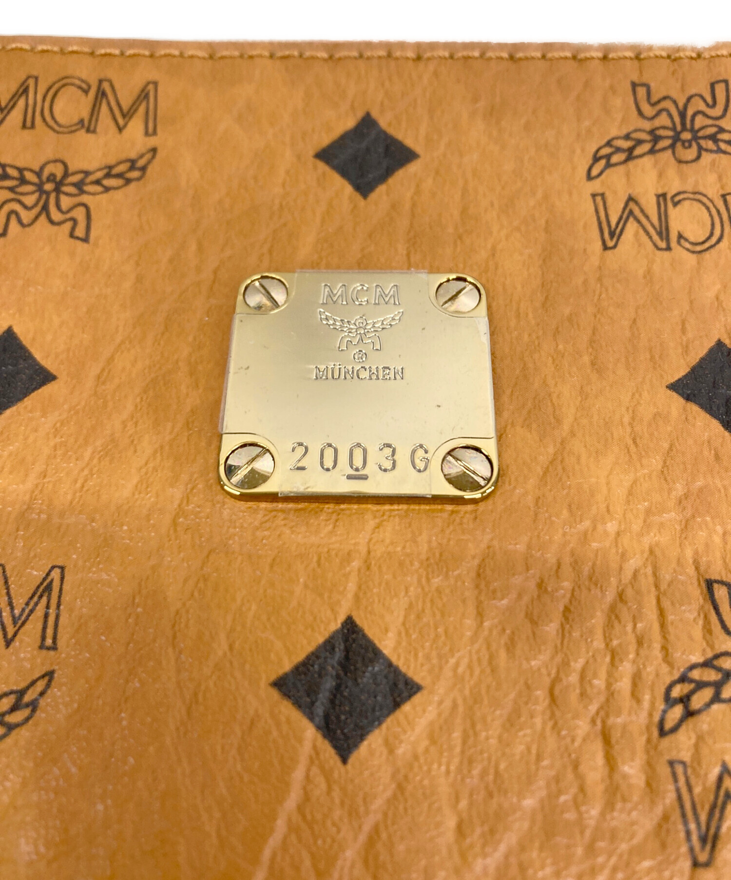 中古・古着通販】MCM (エムシーエム) クラッチバッグ ブラウン