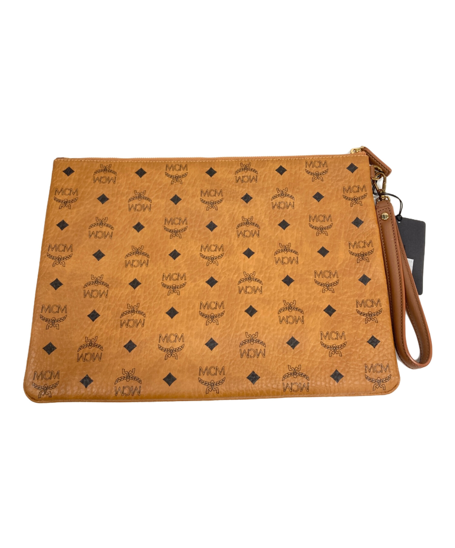 中古・古着通販】MCM (エムシーエム) クラッチバッグ ブラウン