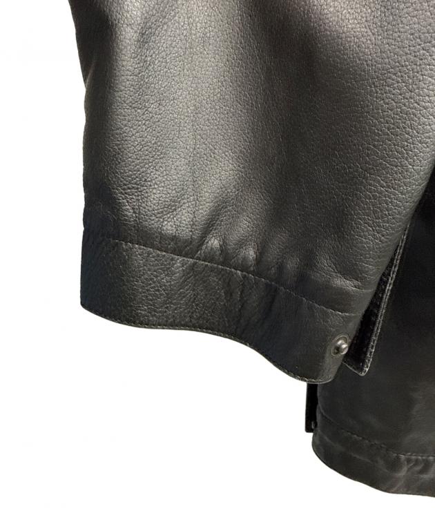 中古・古着通販】BALLY (バリー) レザーコート ブラック サイズ:SIZE 中古・古着通販】BALLY (バリー) レザーコート ブラック サイズ:SIZE
