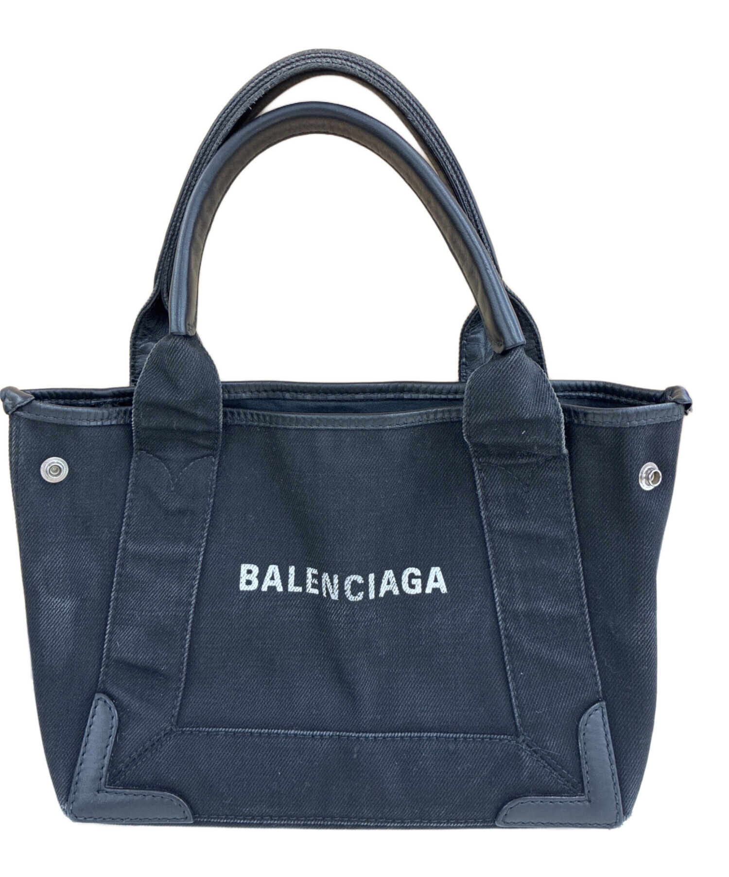 中古・古着通販】BALENCIAGA (バレンシアガ) ハンドバッグ ブラック 