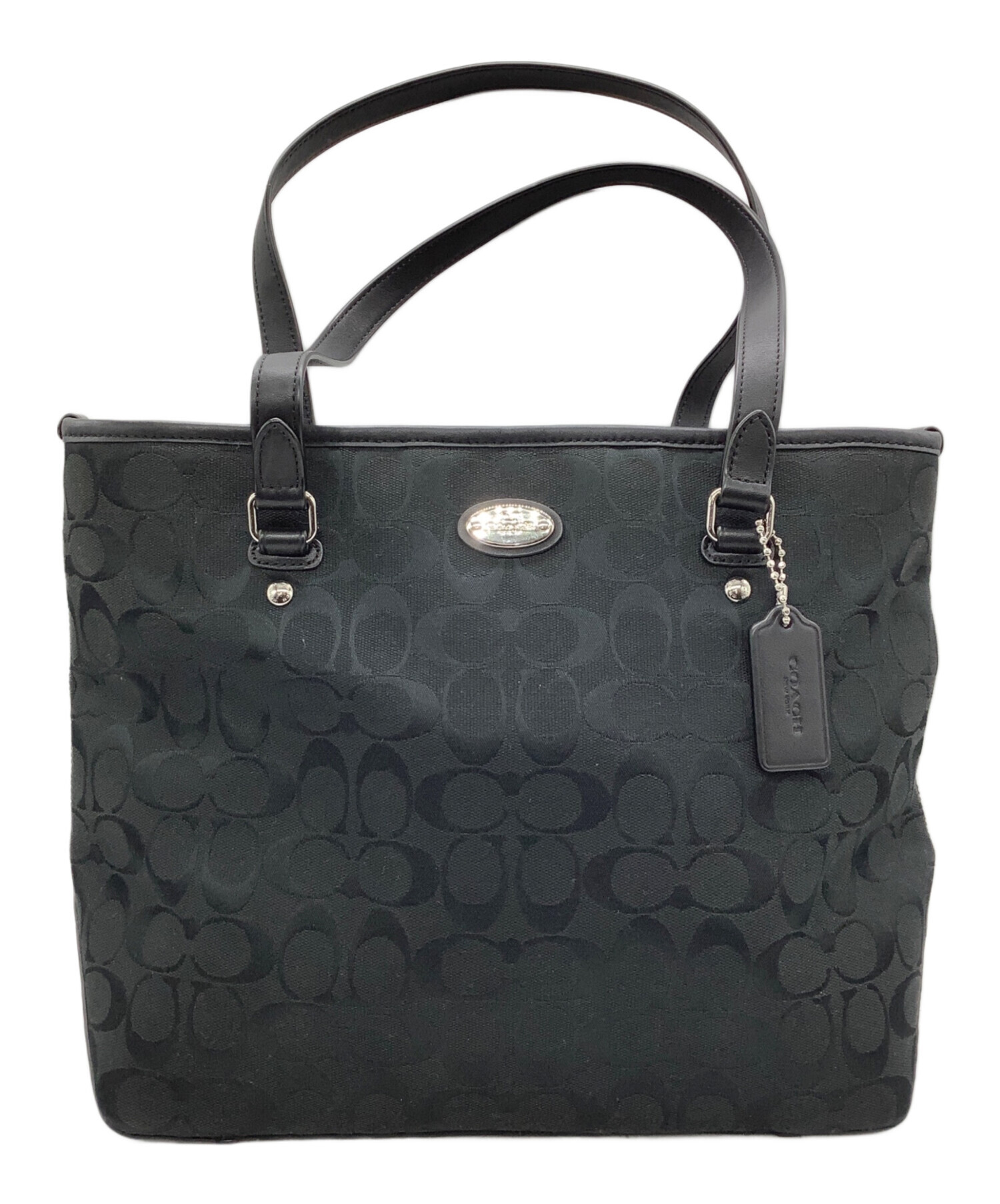 中古・古着通販】COACH (コーチ) トートバッグ ブラック｜ブランド