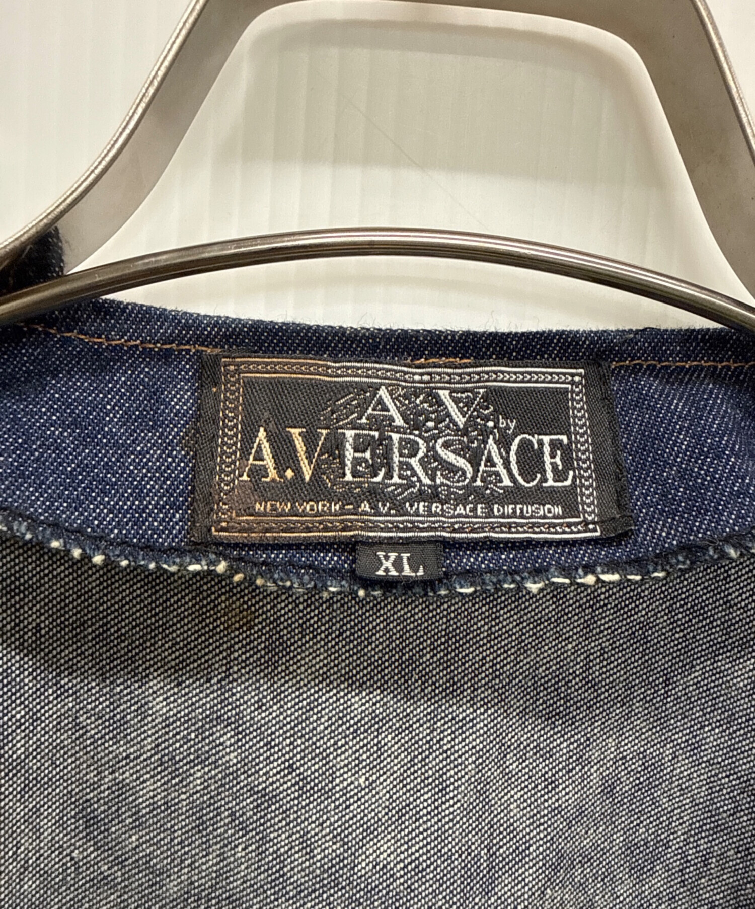 中古・古着通販】A.VERSACE (アルフレッドヴェルサーチ) デニムベスト 