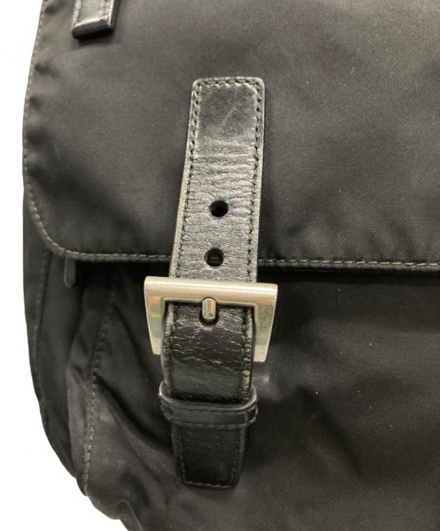 中古・古着通販】PRADA (プラダ) メッセンジャーバッグ ブラック