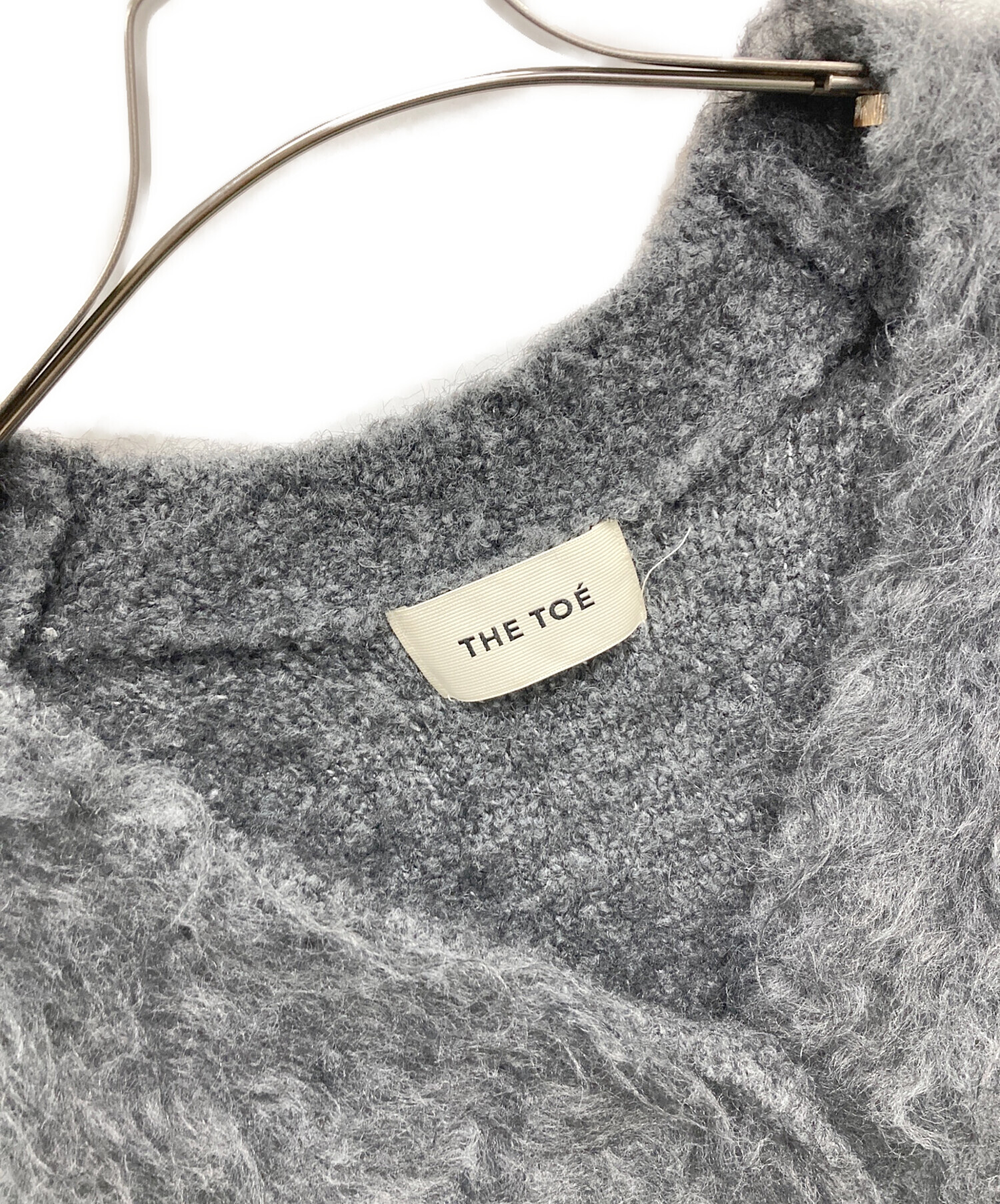 トップス THE TOE Botlek Cardigan s gray Botlek Cardigan – THE TOÉ