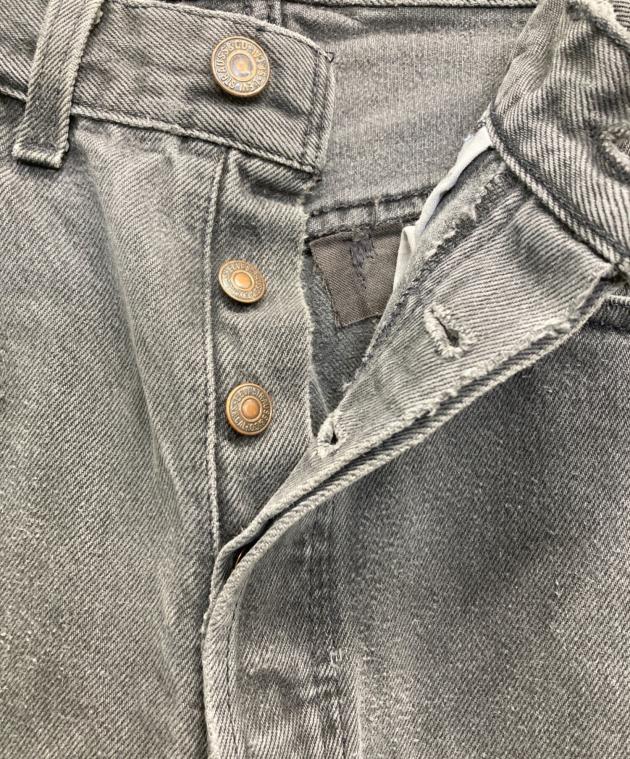 中古・古着通販】LEVI'S (リーバイス) デニムパンツ ブラック サイズ
