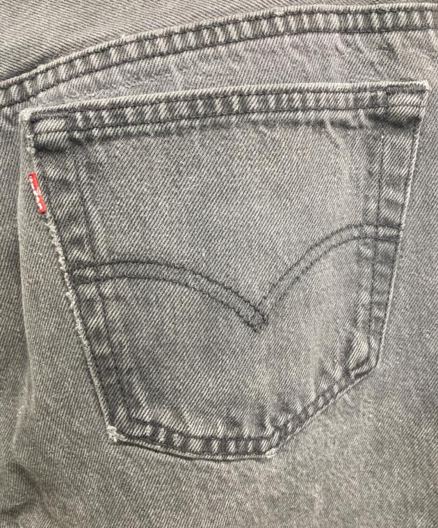 中古・古着通販】LEVI'S (リーバイス) デニムパンツ ブラック サイズ