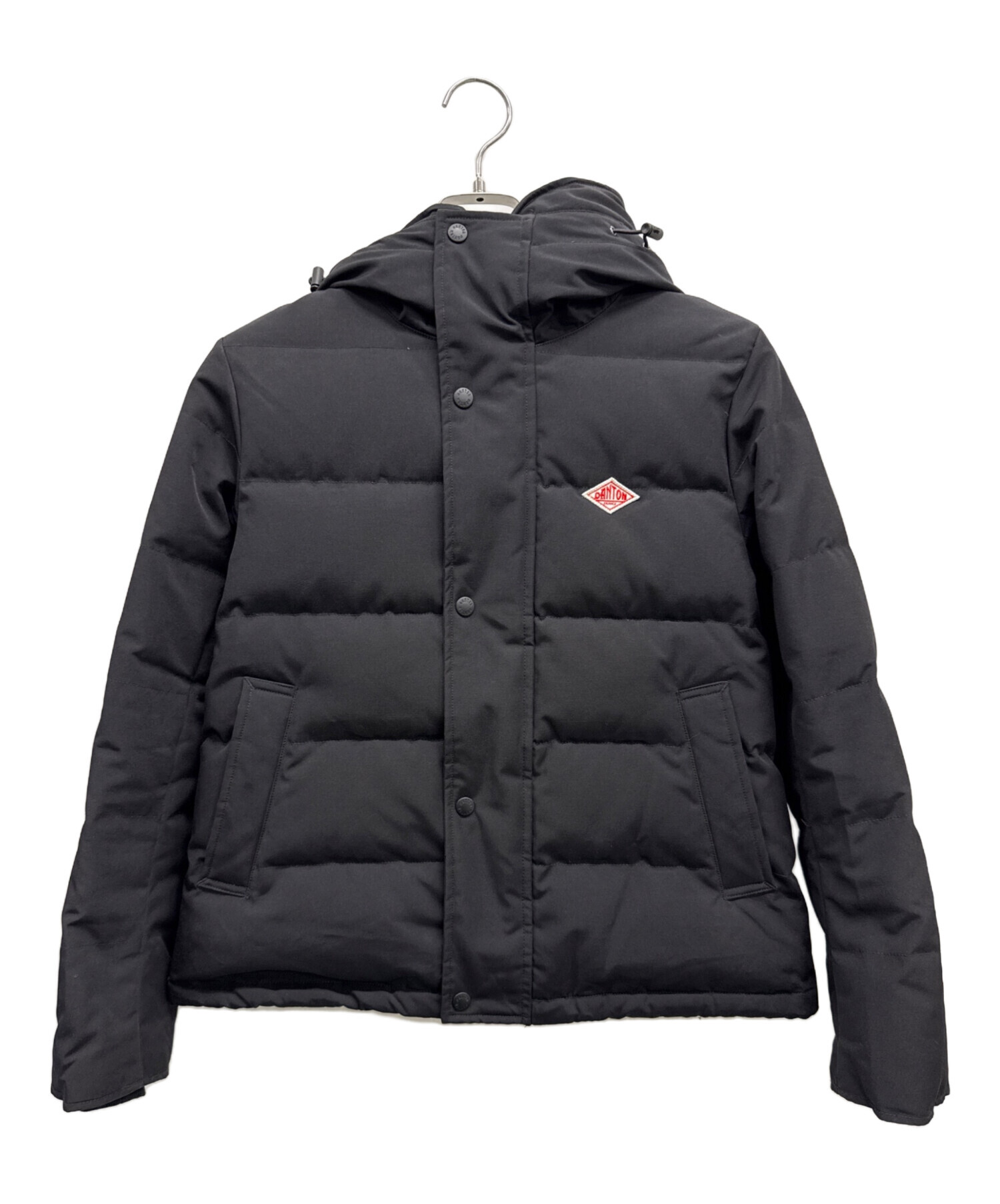 DANTON 黒 ダウンジャケット 38サイズです 中古・古着通販】DANTON (ダントン) ダウンジャケット ブラック サイズ