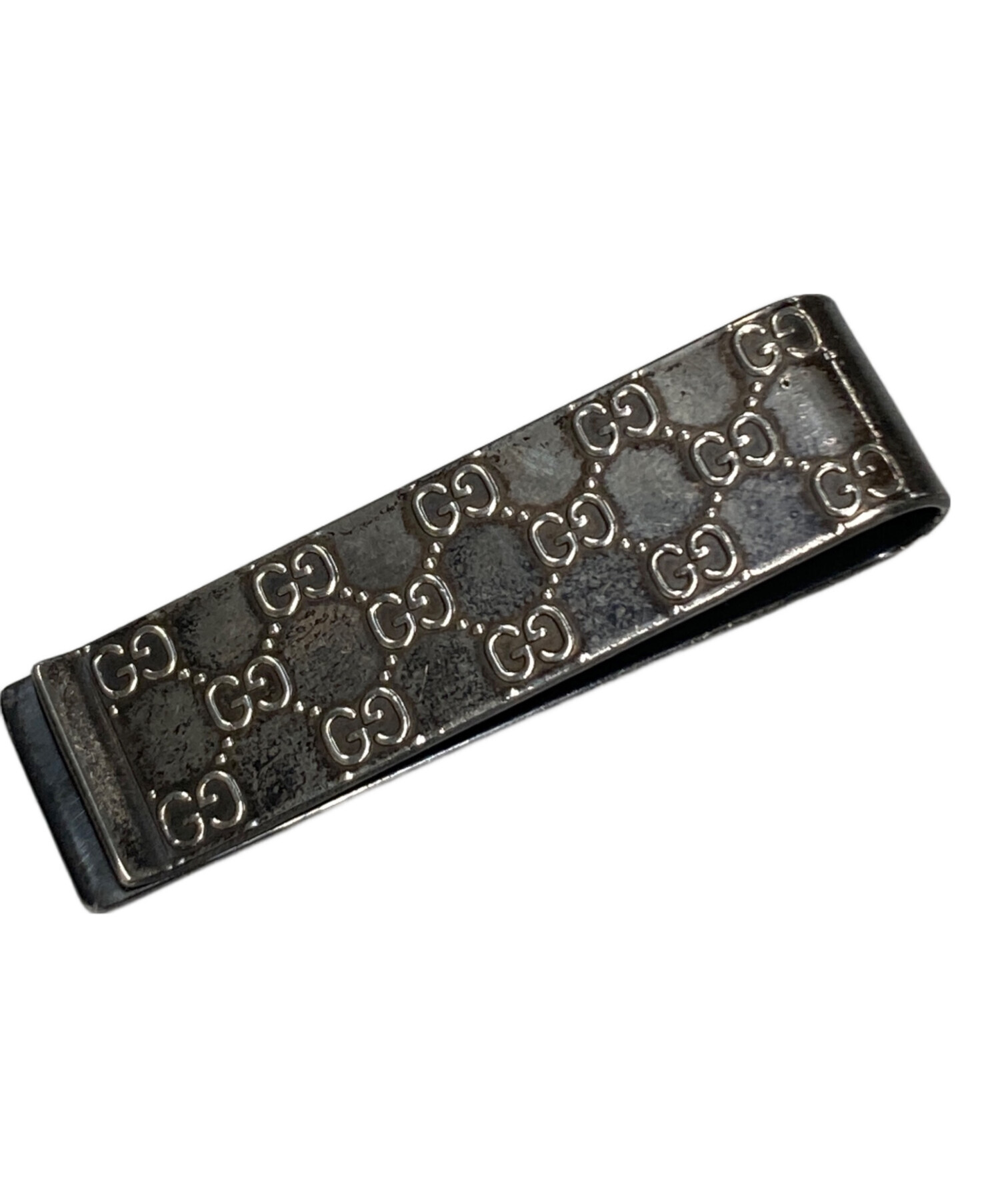 歳末値下げ！GUCCI マネークリップ バンブー期　シルバー925 中古・古着通販】GUCCI (グッチ) マネークリップ シルバー｜ブランド