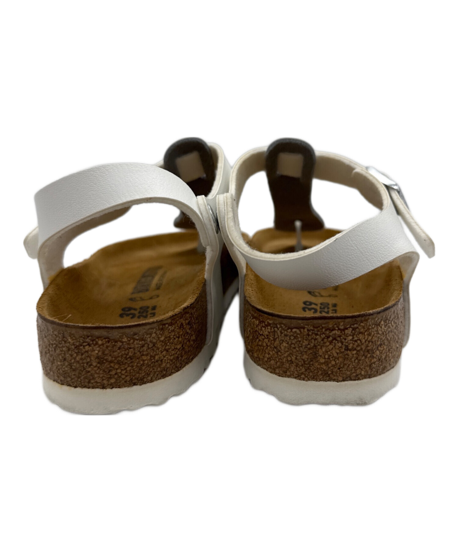 BIRKENSTOCK ビルケンシュトック サンダル 28cm 白 【古着】【中古】 中古・古着通販】BIRKENSTOCK (ビルケンシュトック) サンダル ブラウン