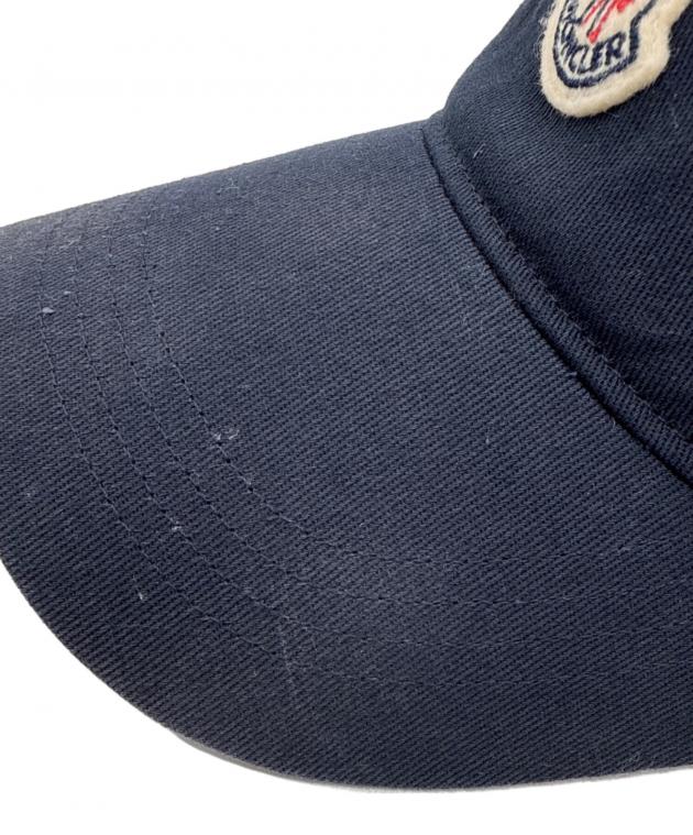 中古・古着通販】MONCLER (モンクレール) キャップ ネイビー｜ブランド