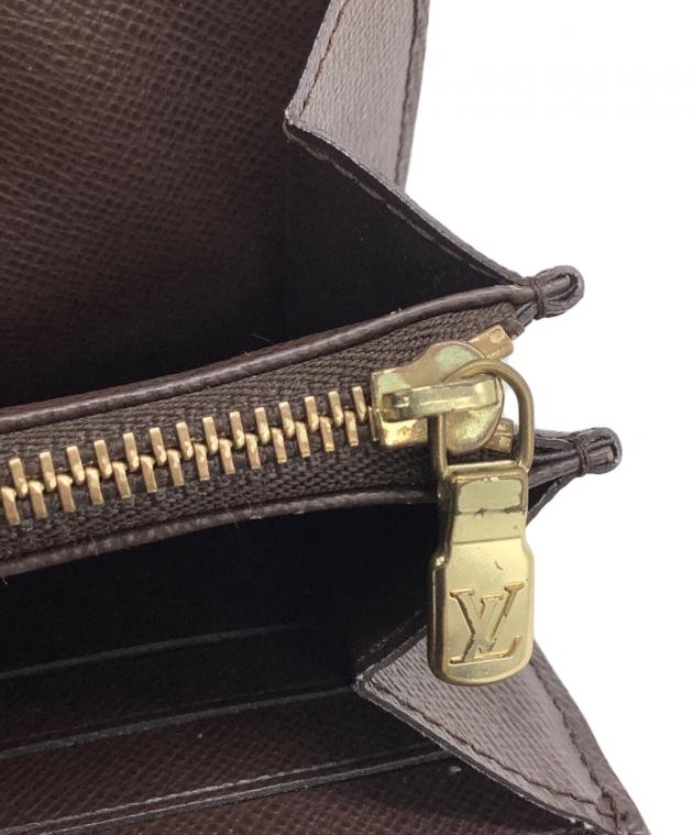 中古・古着通販】LOUIS VUITTON (ルイ ヴィトン) 長財布 ブラウン