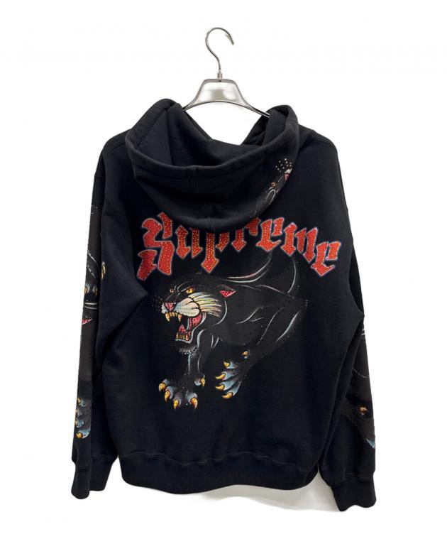 中古・古着通販】SUPREME (シュプリーム) ジップパーカー ブラック