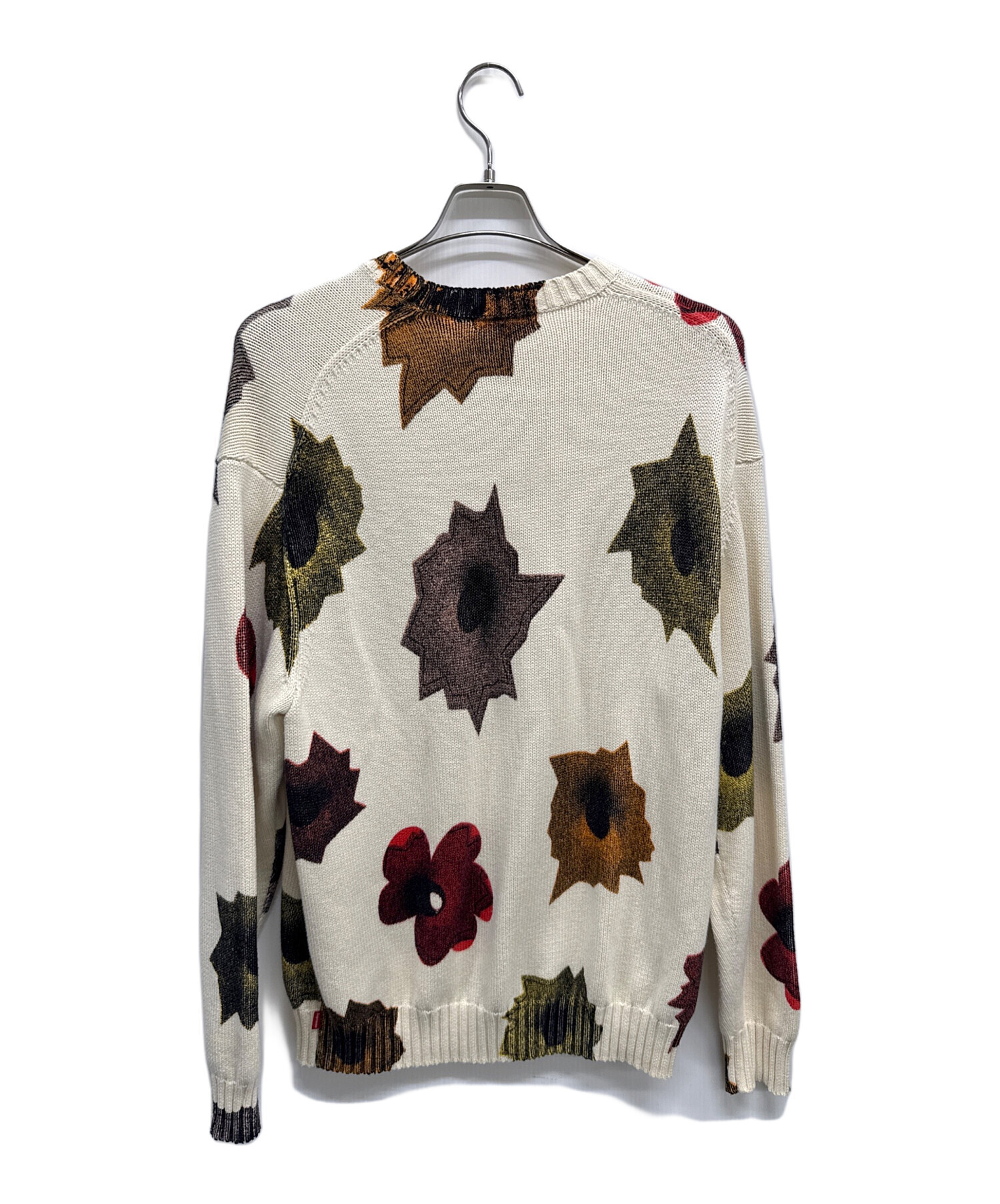 Supreme シュプリーム ニット・セーター L ベージュ 【古着】【中古】【送料無料】 中古・古着通販】SUPREME (シュプリーム) 薄手ニット ベージュ サイズ