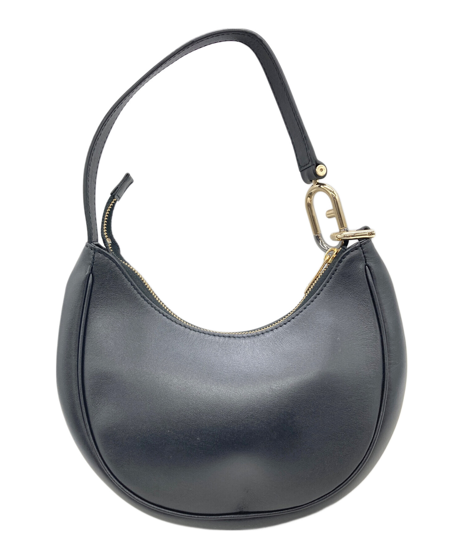 中古・古着通販】FURLA (フルラ) ハンドバッグ ブラック｜ブランド