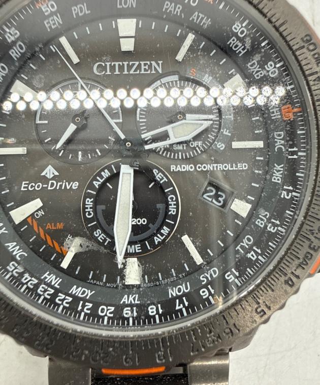中古・古着通販】CITIZEN (シチズン) 腕時計 ブラック｜ブランド・古着