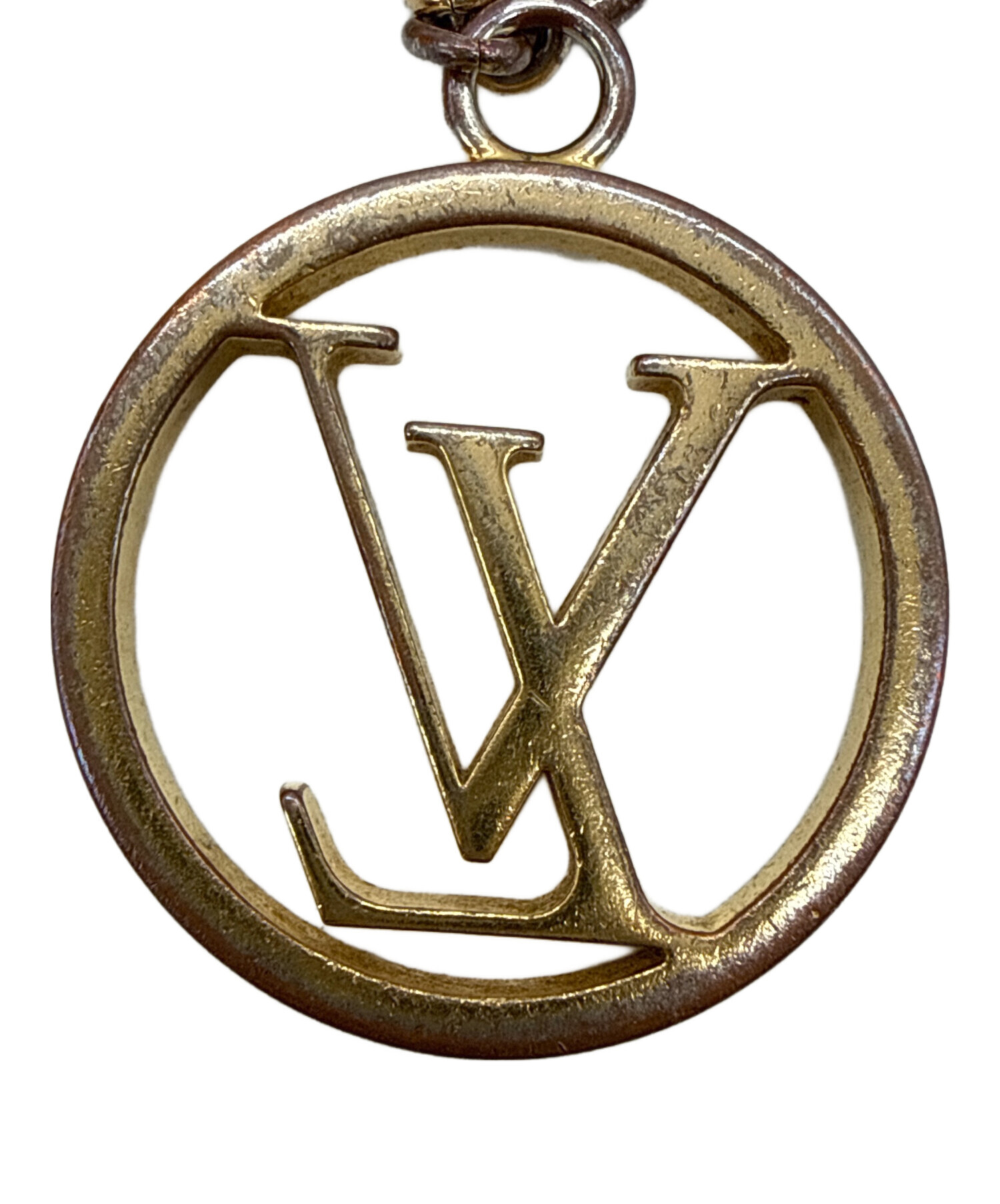 Louis Vuitton☆ ゴールドチャーム 中古・古着通販】LOUIS VUITTON (ルイ ヴィトン) チャームLV サークル